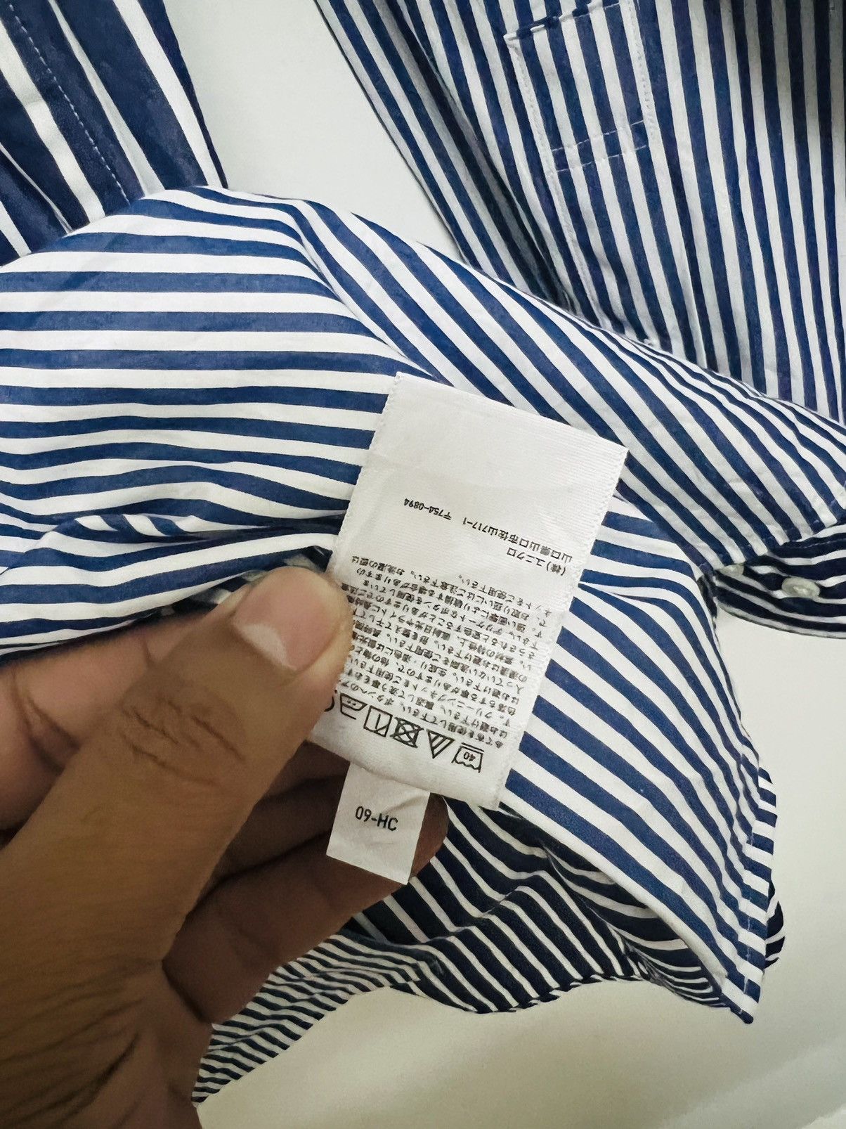 Uniqlo - Jil Sander X Ut +J Oversized Striped Shirt - 8
