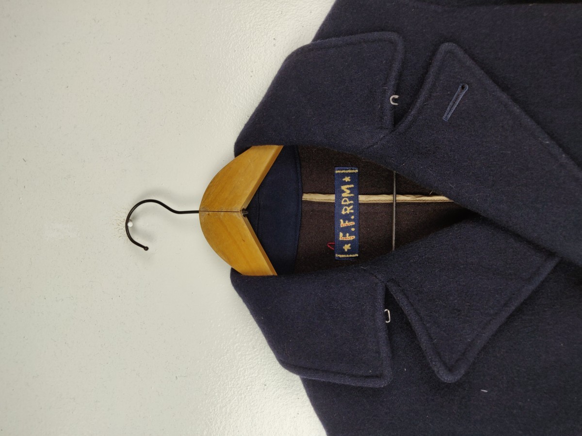45rpm - Final Drop! Vtg Sailor Coat Wool Peacoat Jacket - 2