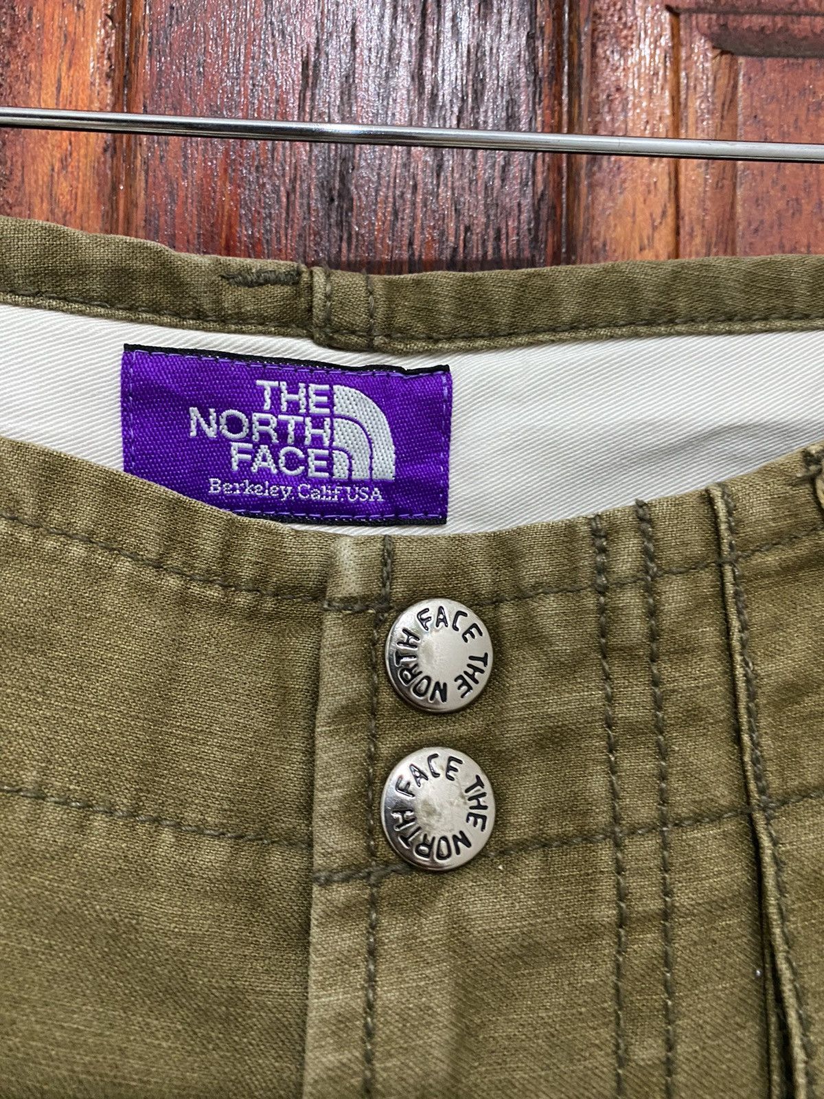 🔥The North Face Military Design Bush Pant Label Purple Pant - 6