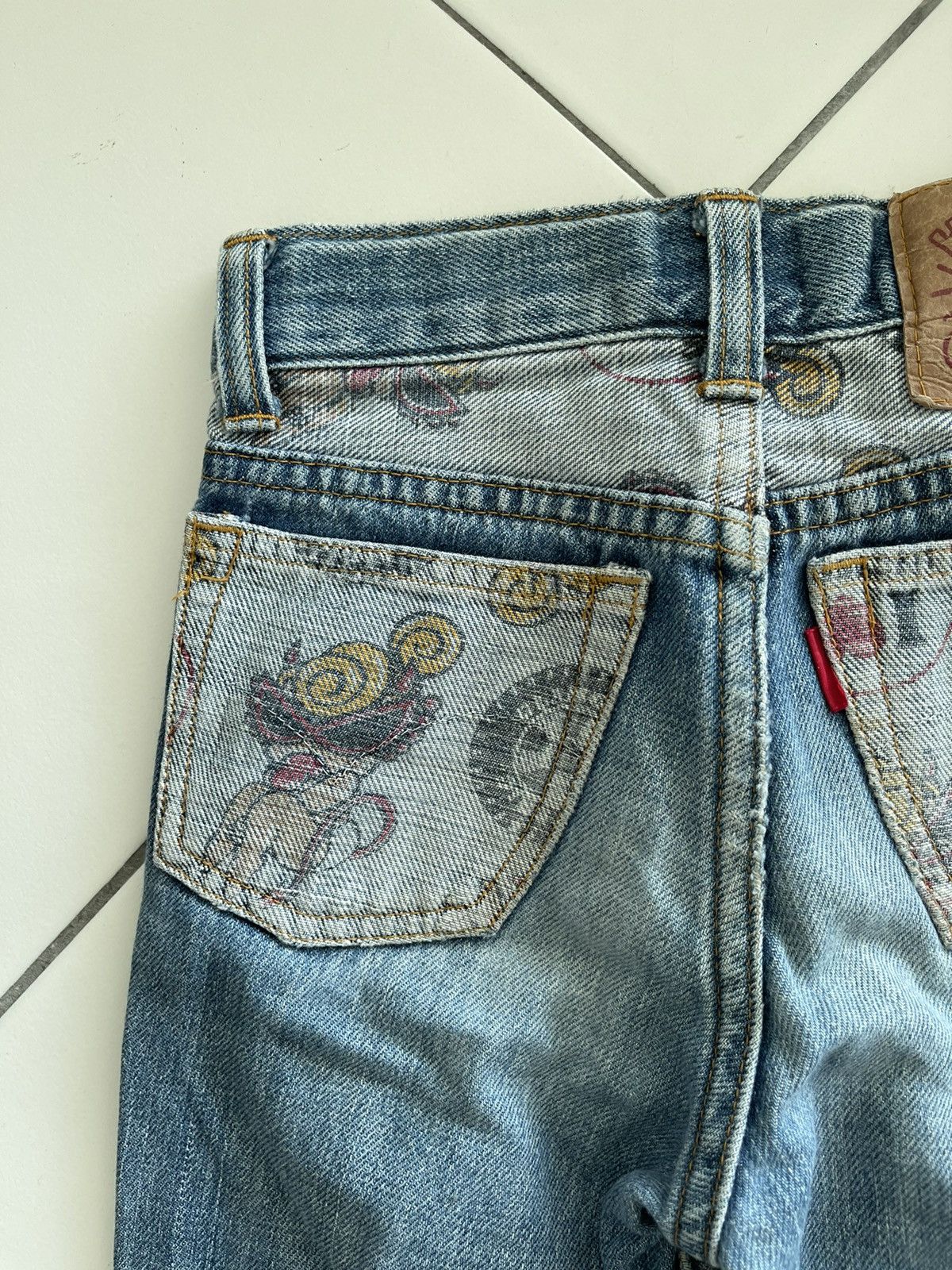 VINTAGE HYSTERIC GLAMOUR KIDS JEANS - 7