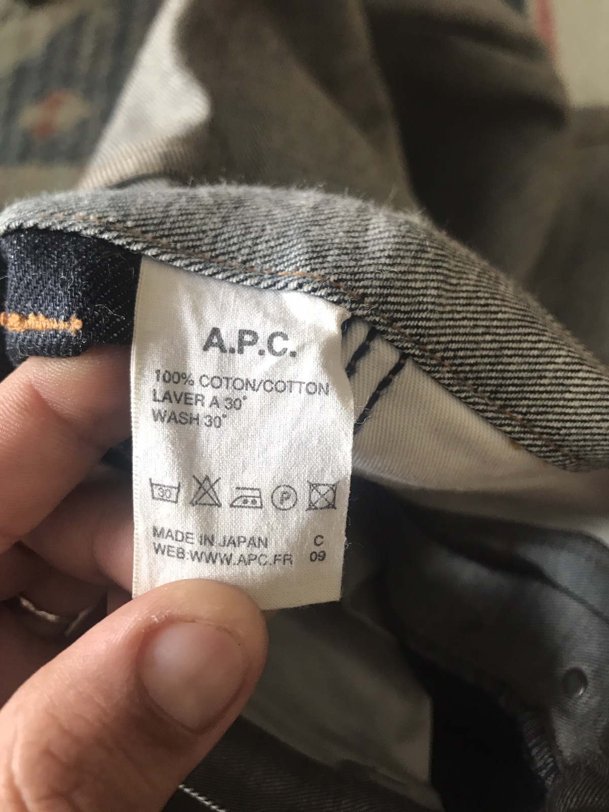 A.P.C grey jeans - 5