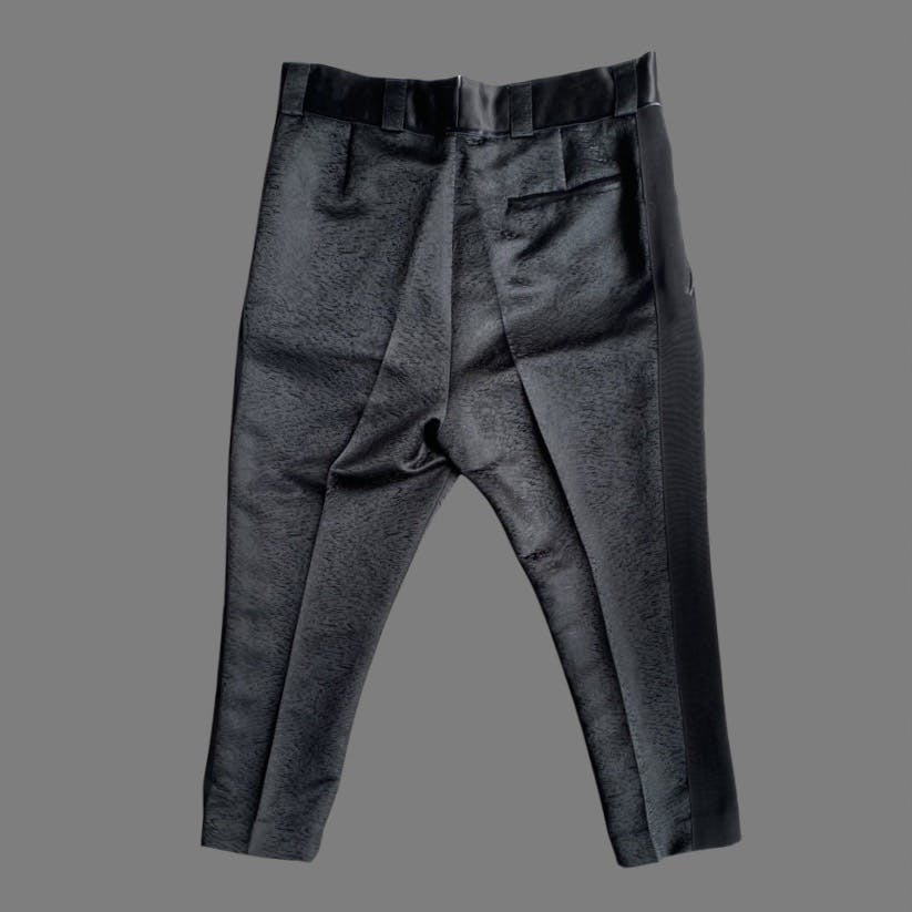Haider Ackermann Silk Jacquard Pleat Trousers - 3