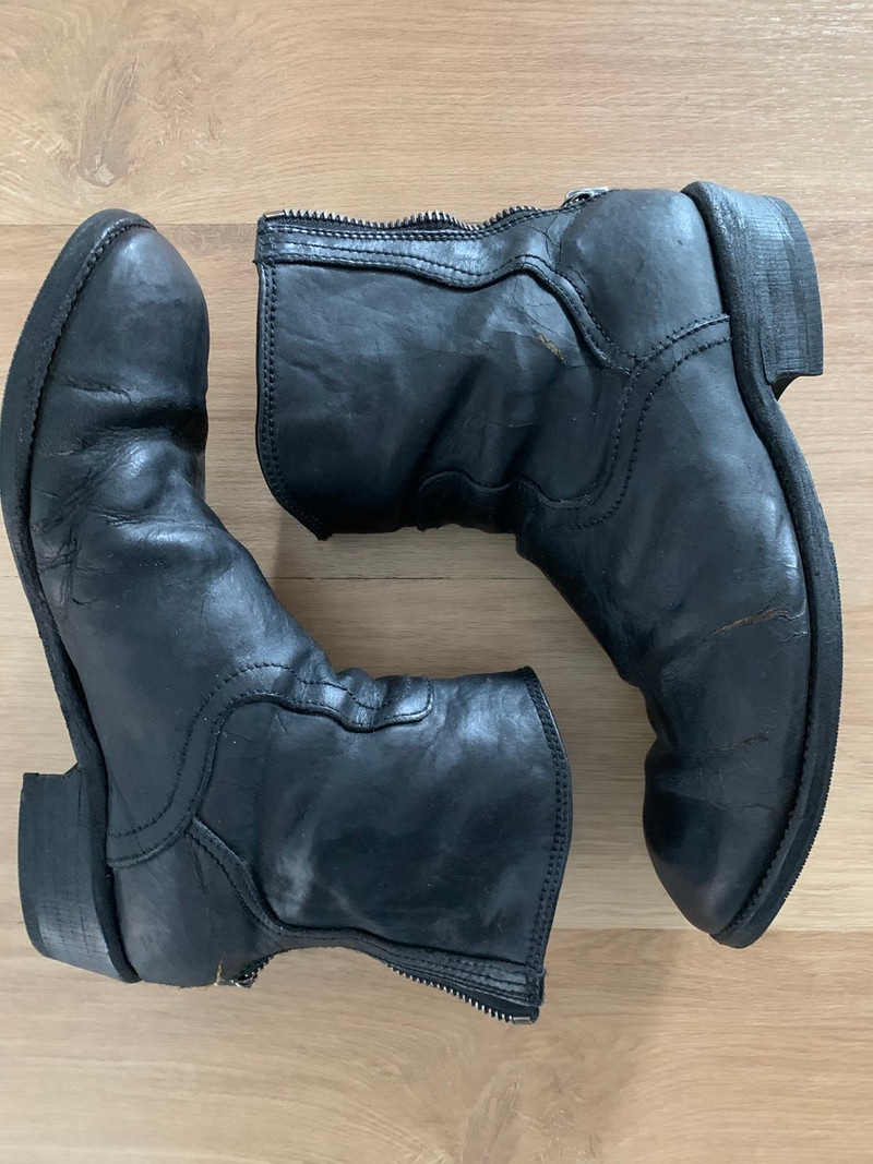 Julius Engineered leather boots - 1