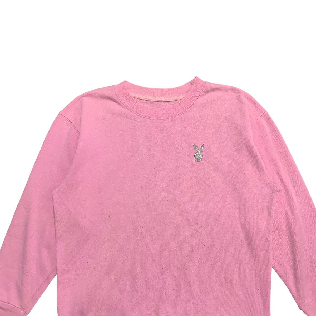 Vintage Playboy Big Logo Pink Sweatshirt - 9