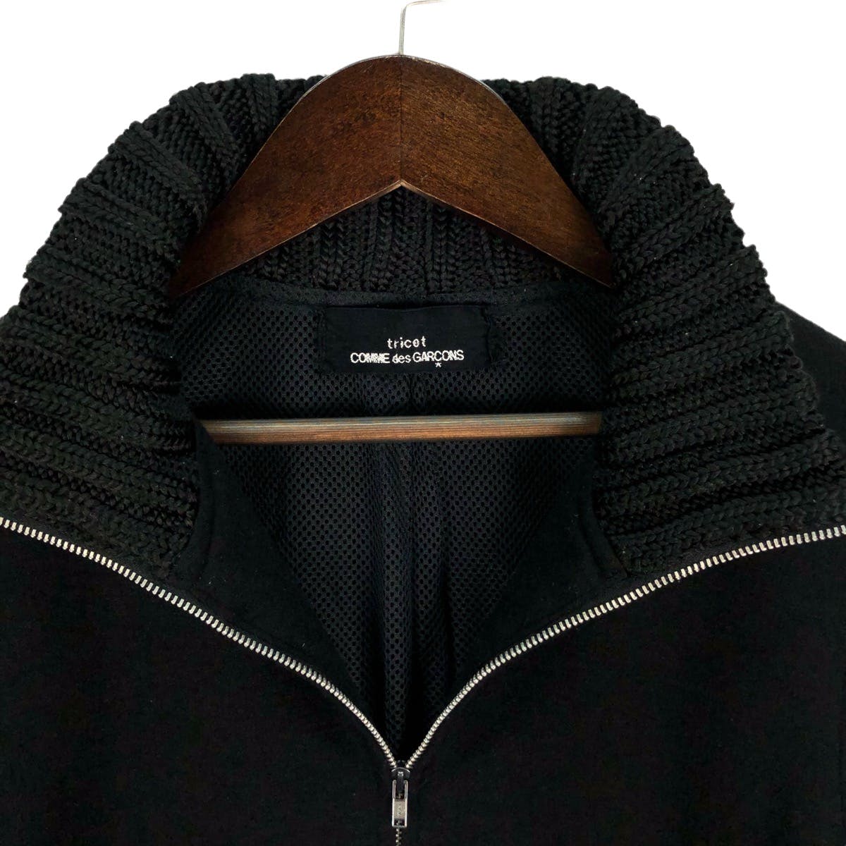 Vintage Comme Des Garcons Tricot Zip Up Jacket - 6