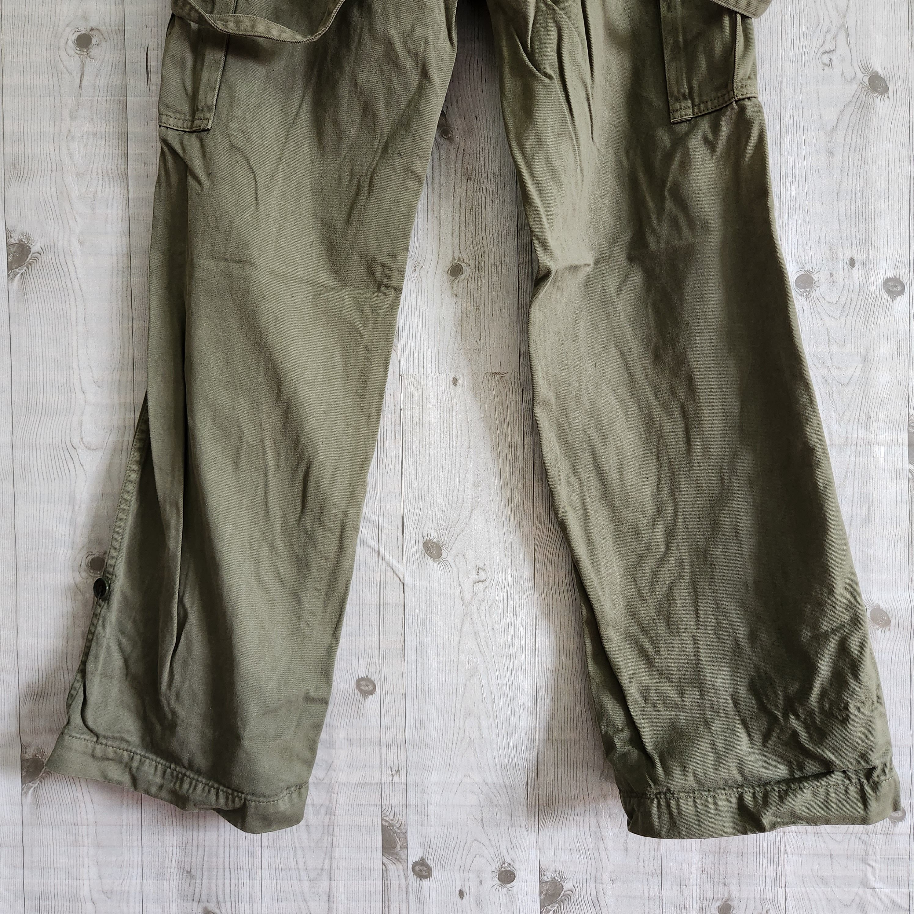 Military - Bondage Cargo Pants With Pockets Army Type - 9