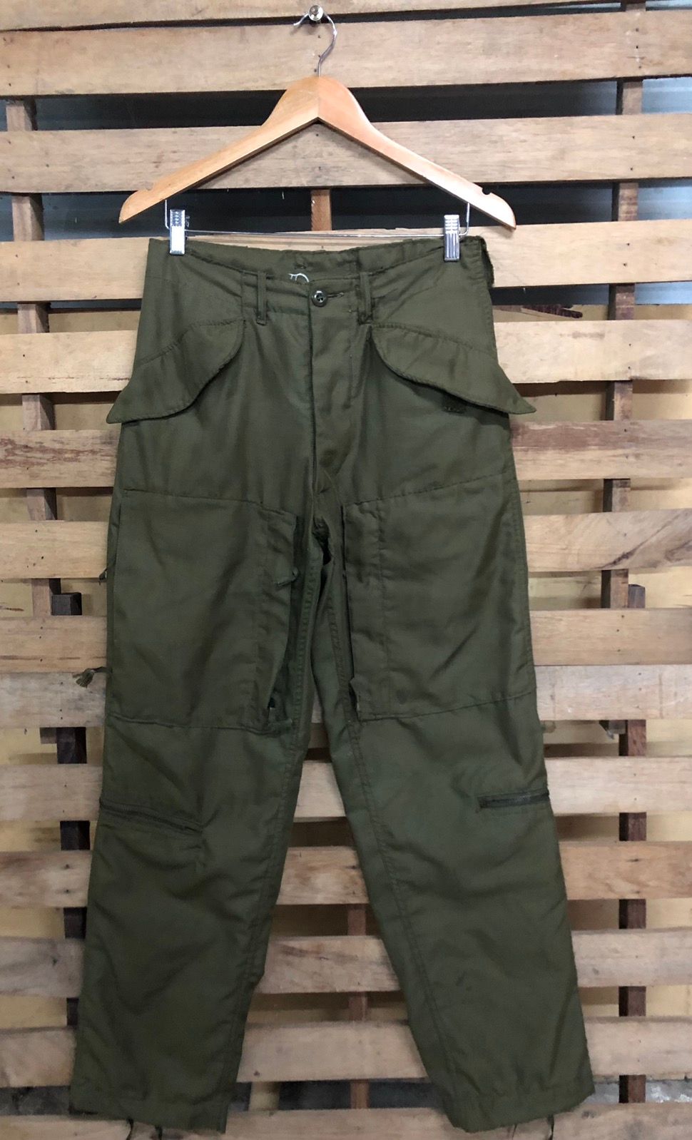 Military - Vintage 90s Army Trousers OG-106 Cargo Rare Design - 1