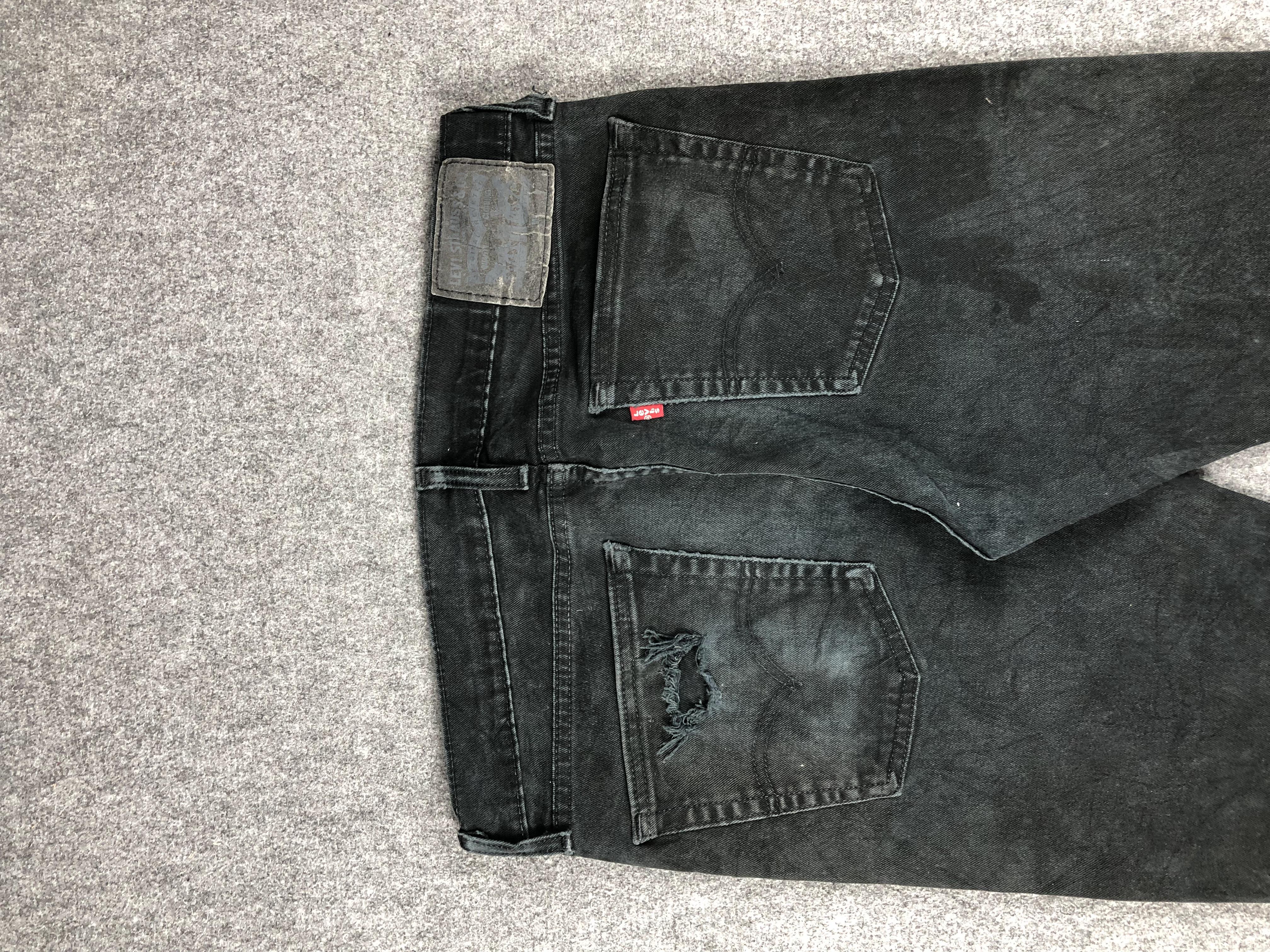 Vintage - Vintage Levis 510 Faded Black Jeans - 4