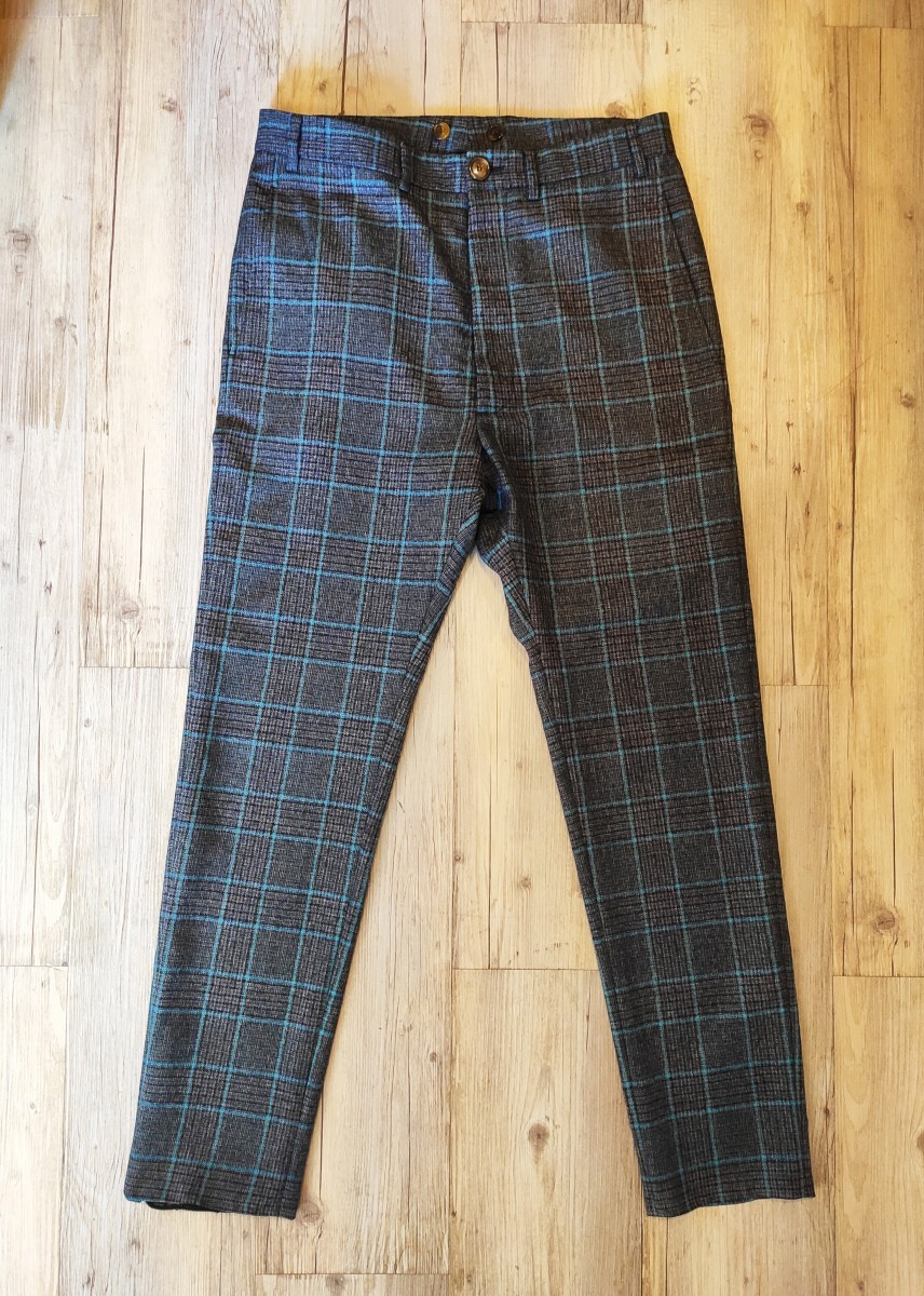 Checked trousers AW15 - 5