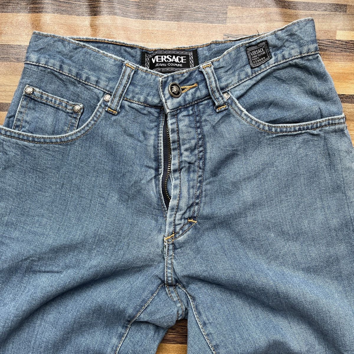 Vintage Versace Denim Jeans Made In Italy - 5