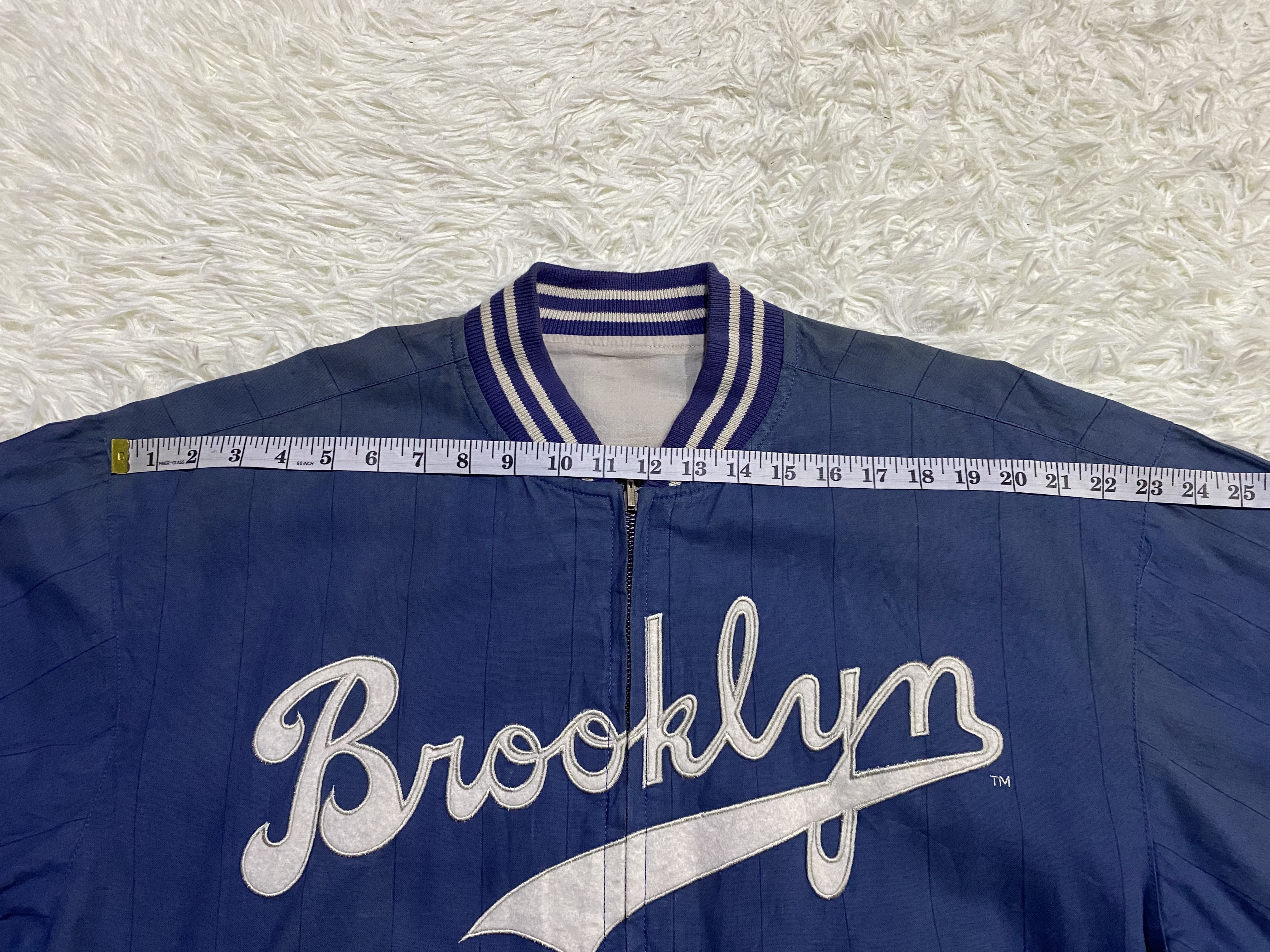 Cooperstown Collection - Vintage 1995 Cooperstown Collection Mirage Reversible Baseball Jacket - 20