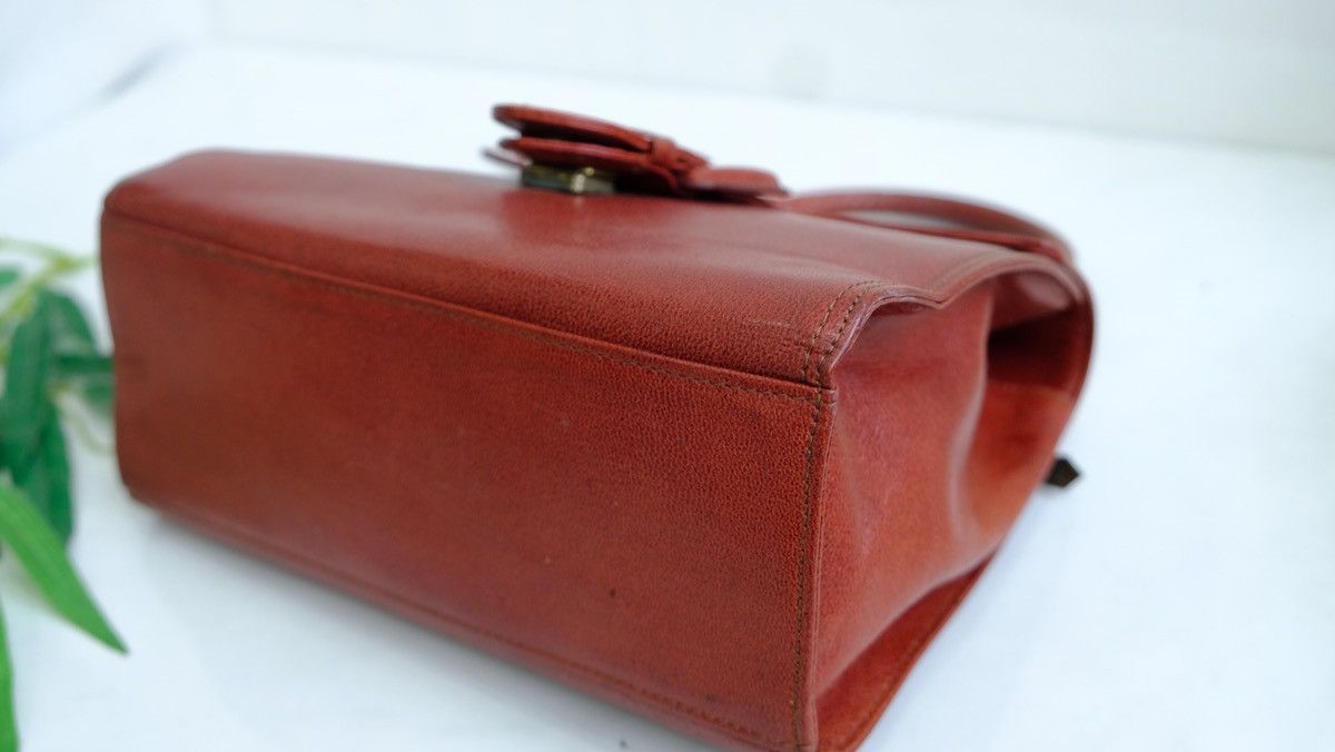 Vintage Jean Paul gualtire marron leather handbag - 9