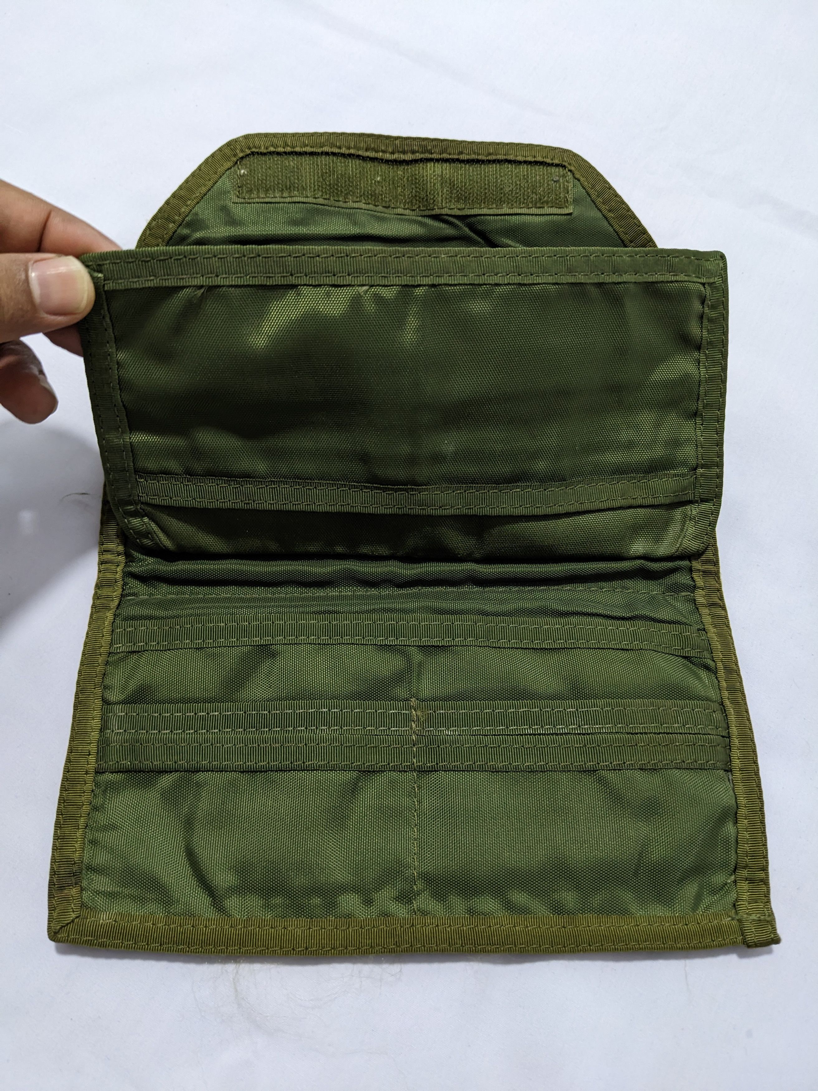 Briefing Military Style Long Wallet Army Green - 8