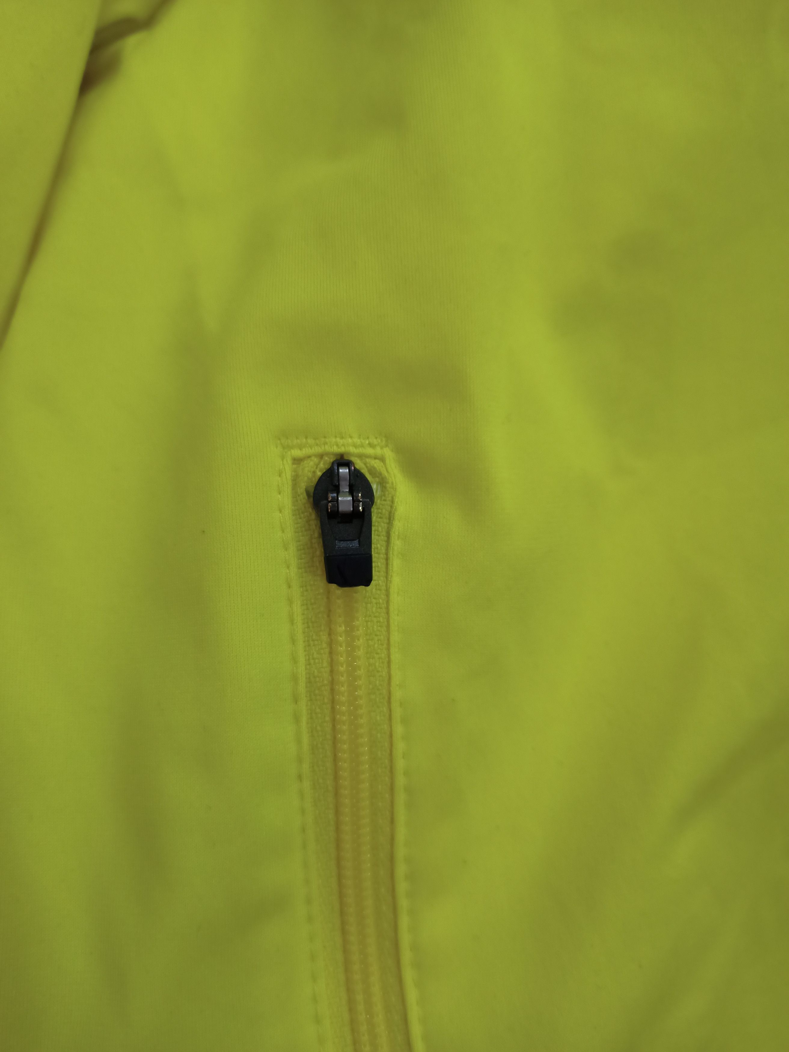 Nike Dri-fit Small Swoosh Embroidery Yellow Neon Jacket - 6
