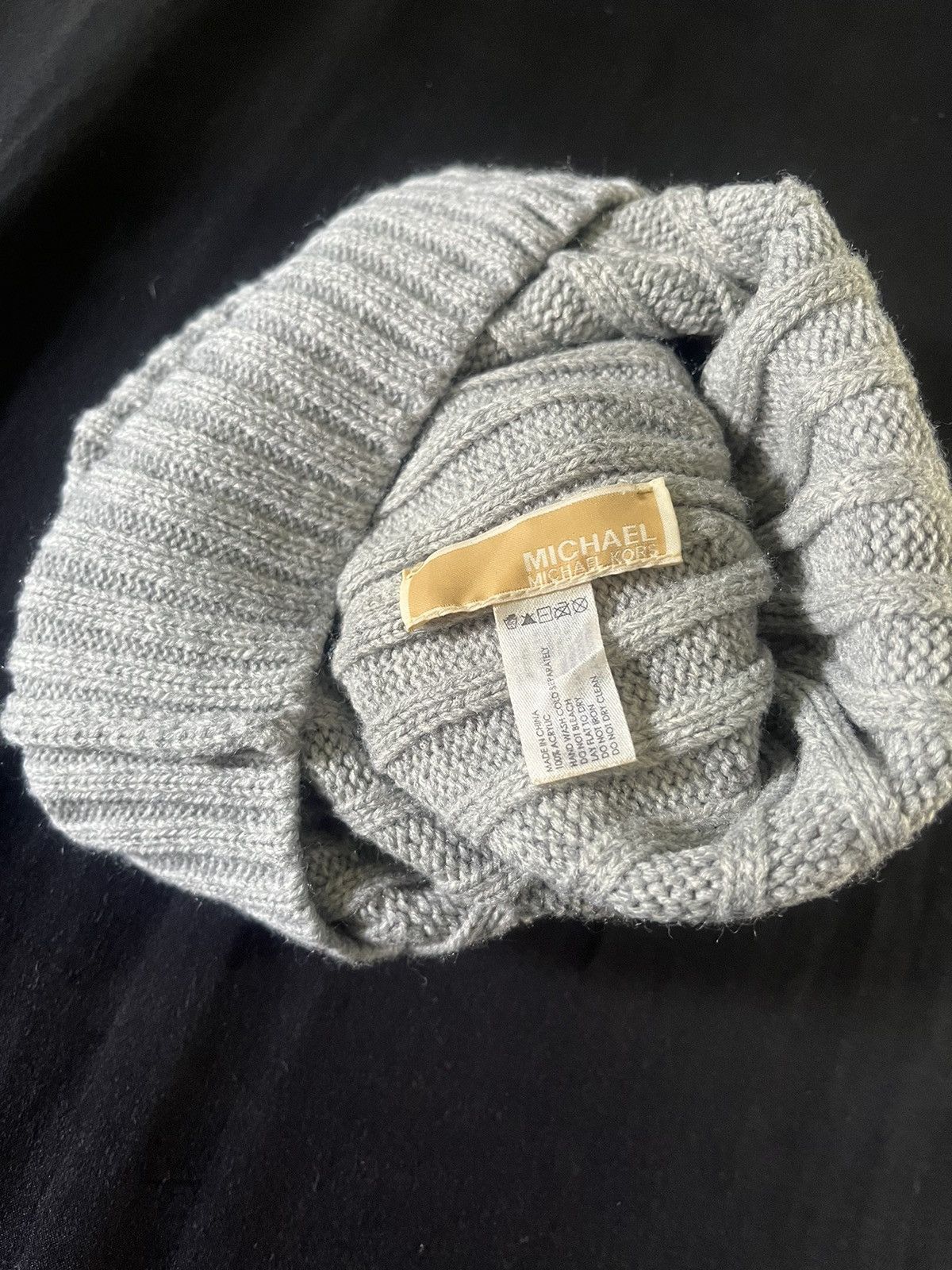 Michael Kors beanie hat fleece fit one size - 3