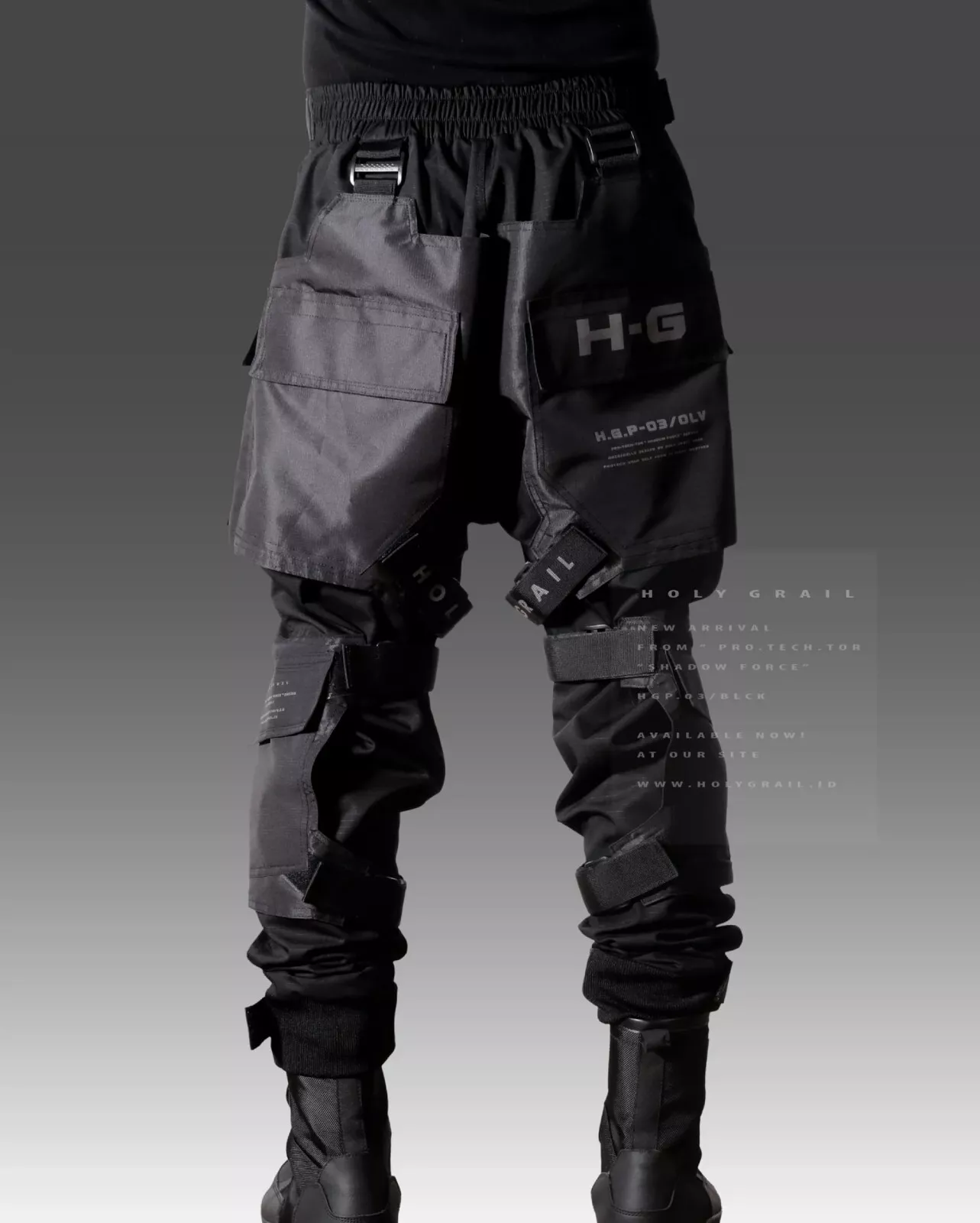 HOLYGRAIL PRO.TECH.TOR 'Shadow Force' H.G.P-03_BLCK - 2