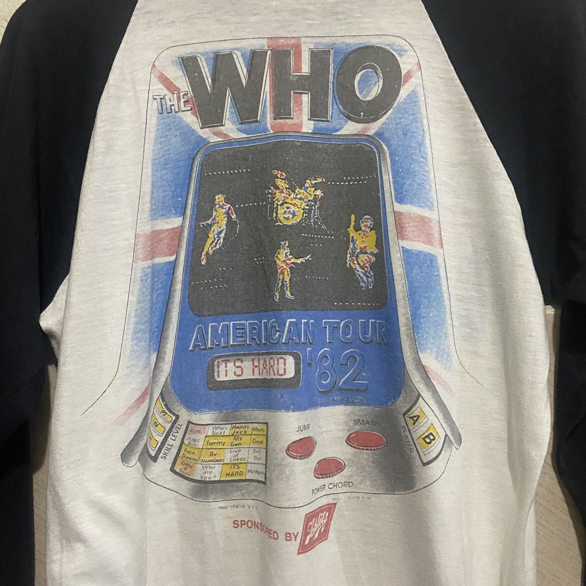 Vintage - THE WHO AMERICAN TOUR 82 - 6