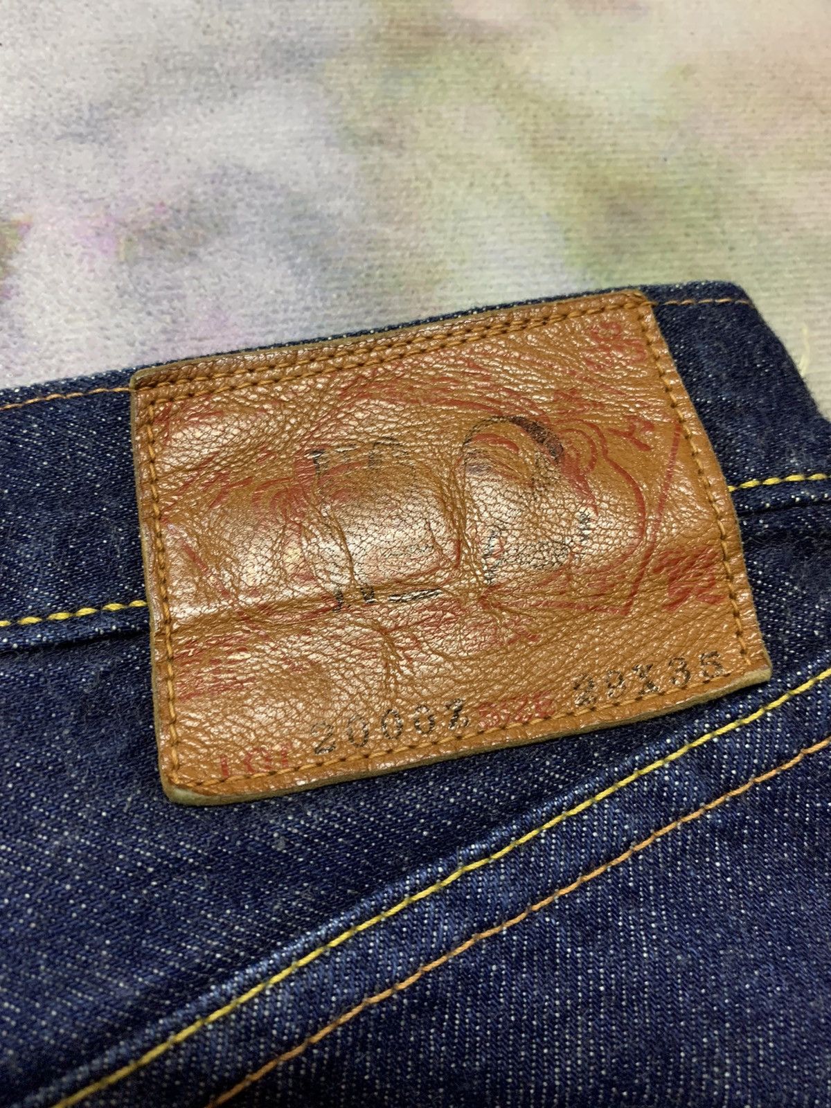 EVISU YAMANE DAICOCK SELVEDGE DENIM - 4