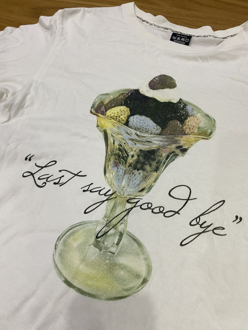 NUMBER (N)INE Number Nine “Last Say Goodbye” Eyescream T-Shirt