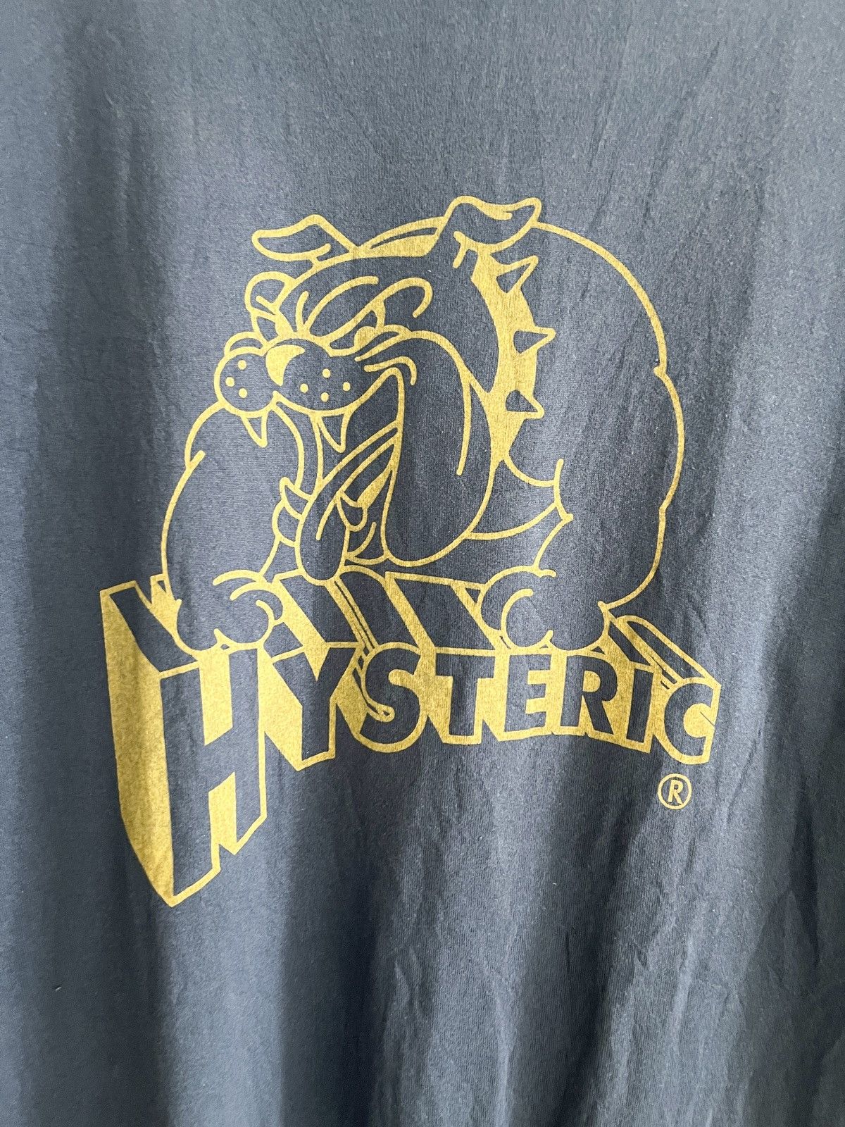 Vintage - STEAL! 2010s Hysteric Glamour Angry Dog Barking Logo Tee (M) - 4