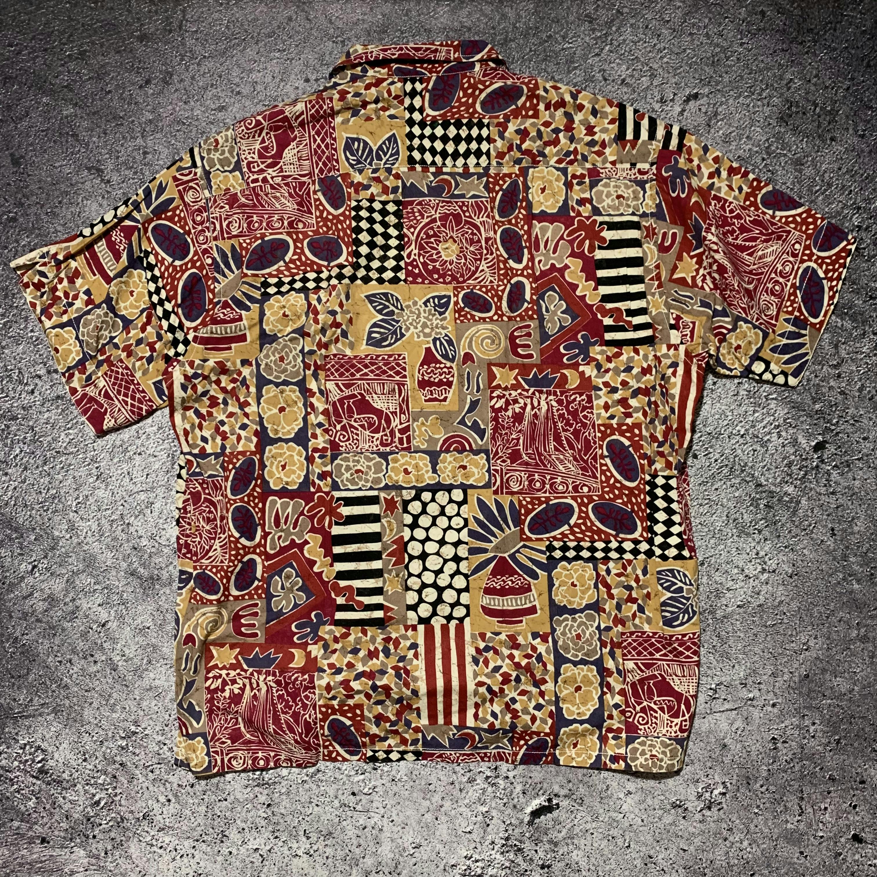 Vintage Nigel Cabourn Open Collar Hawaiian Shirt - 2