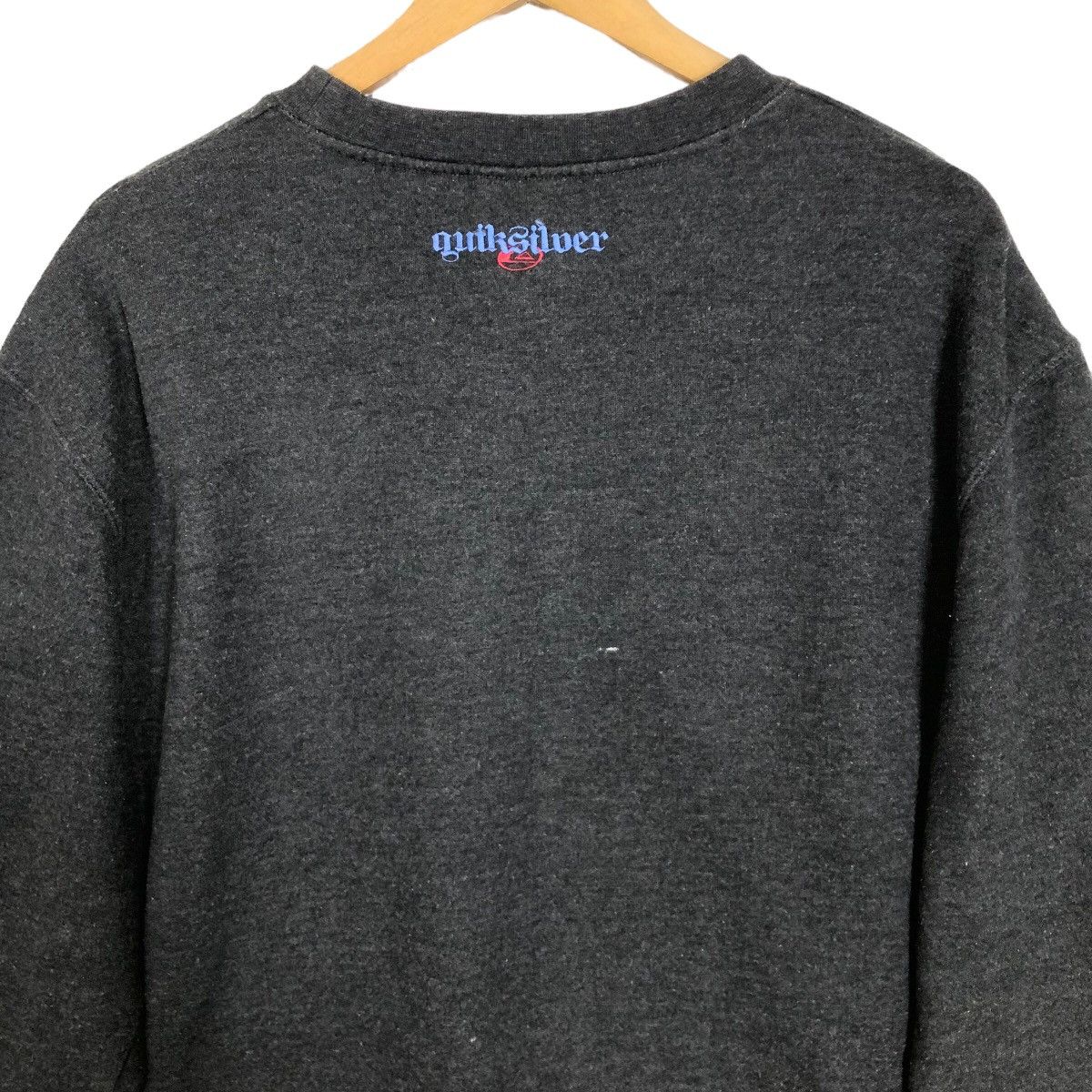 Vintage Quiksilver Crewneck Sweatshirt Big Logo Embroidery - 11