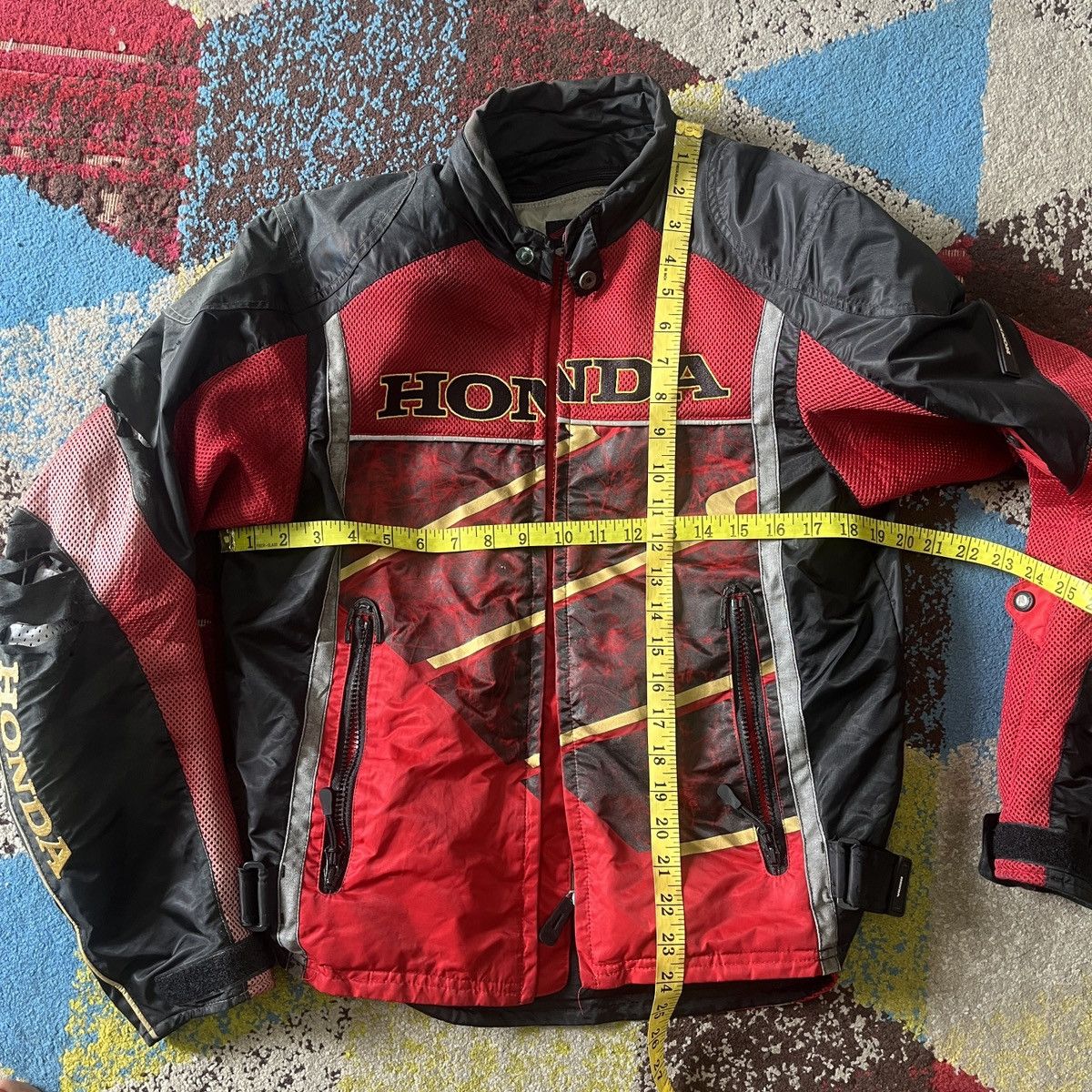 Vintage Honda Motor Sport Mesh Jacket Japan - 23