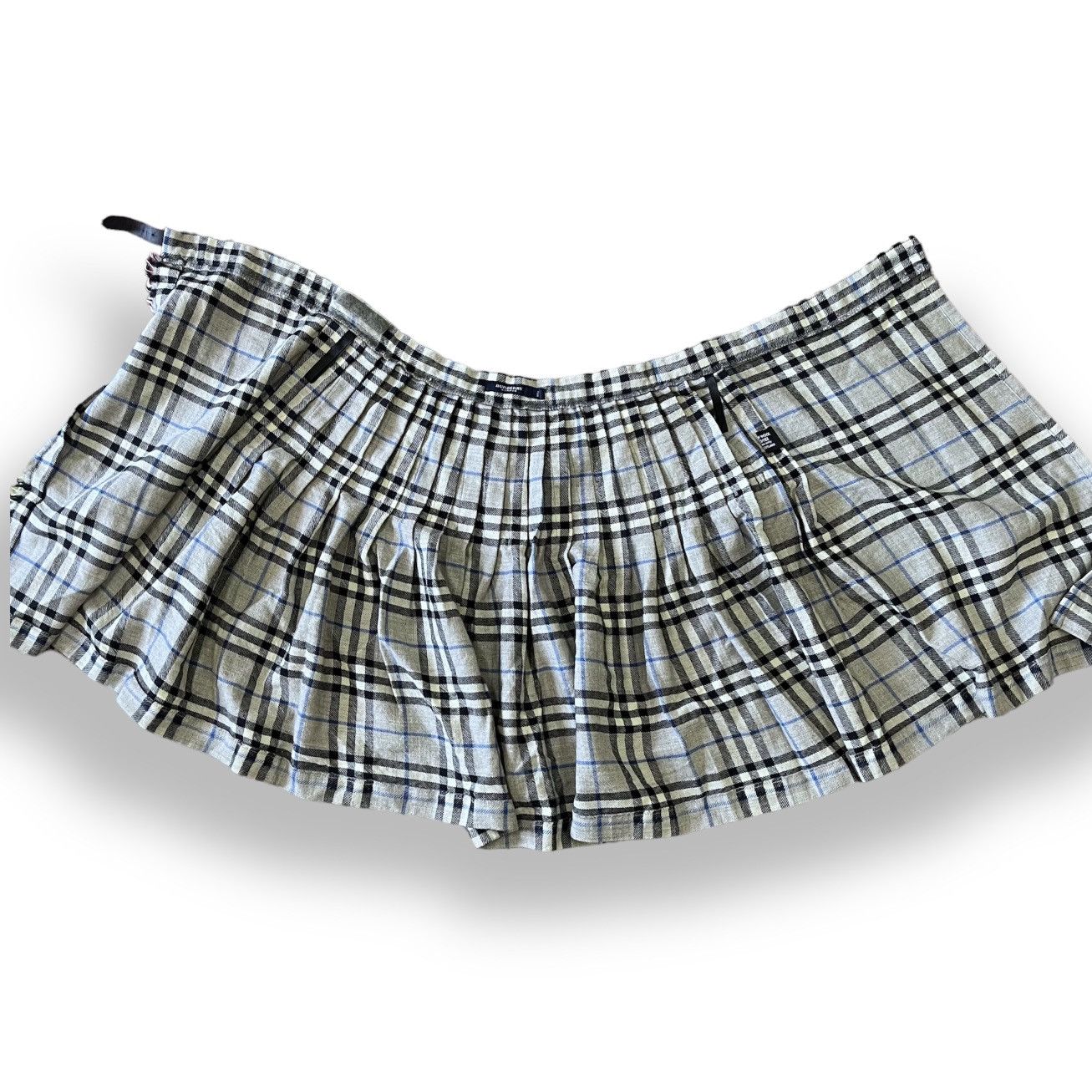 Vintage - Burberry London Novacheck Mini Skirt Made In Scotland - 14