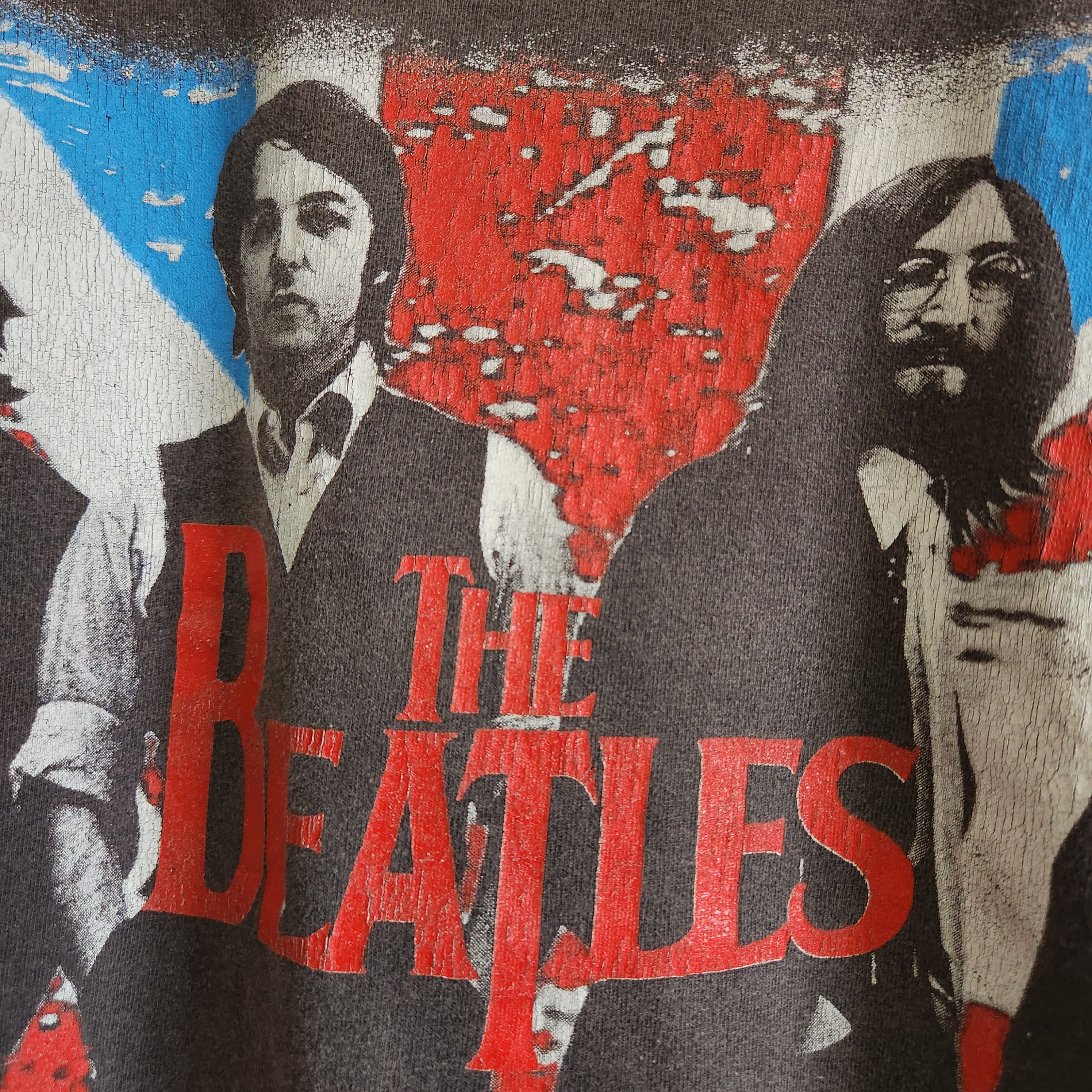 Band Tees - Vintage Y2K The Beatles Big Printed Made In USA - 11