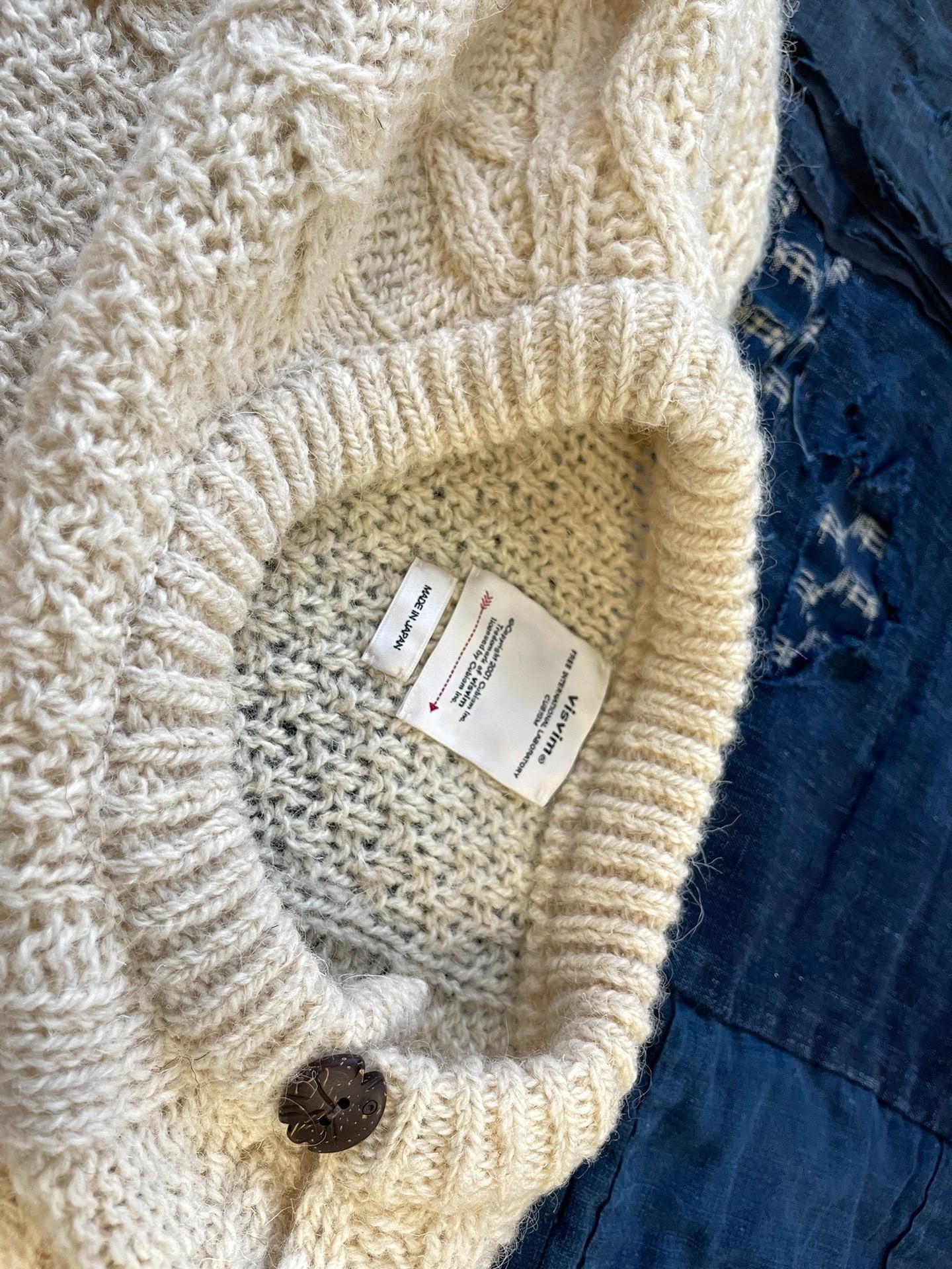 VISVIM 20AW BOLLARD CREW KNIT - 3