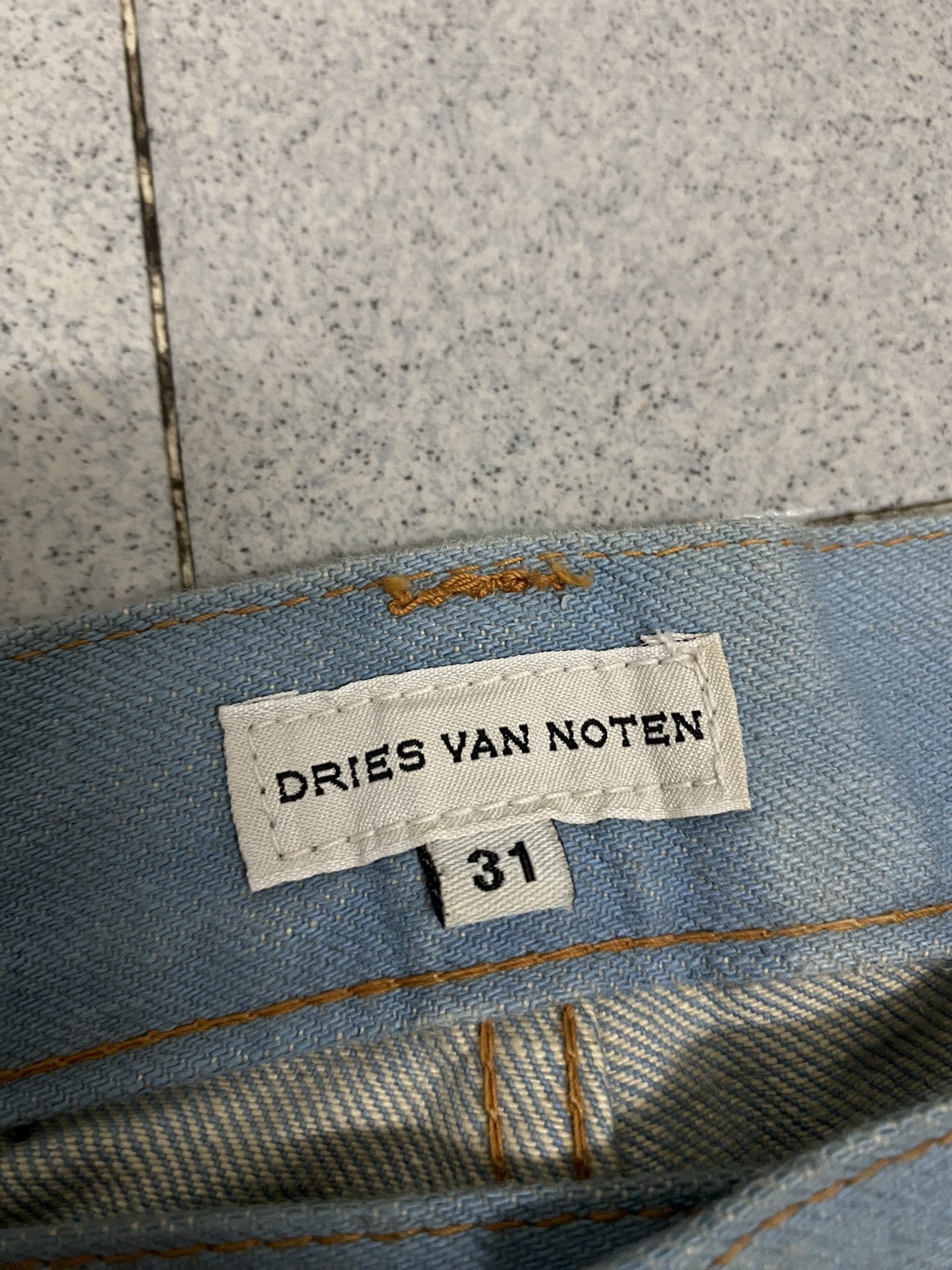 Offer‼️Vintage Dries Van Noten Selvedge Denim Jeans - 9