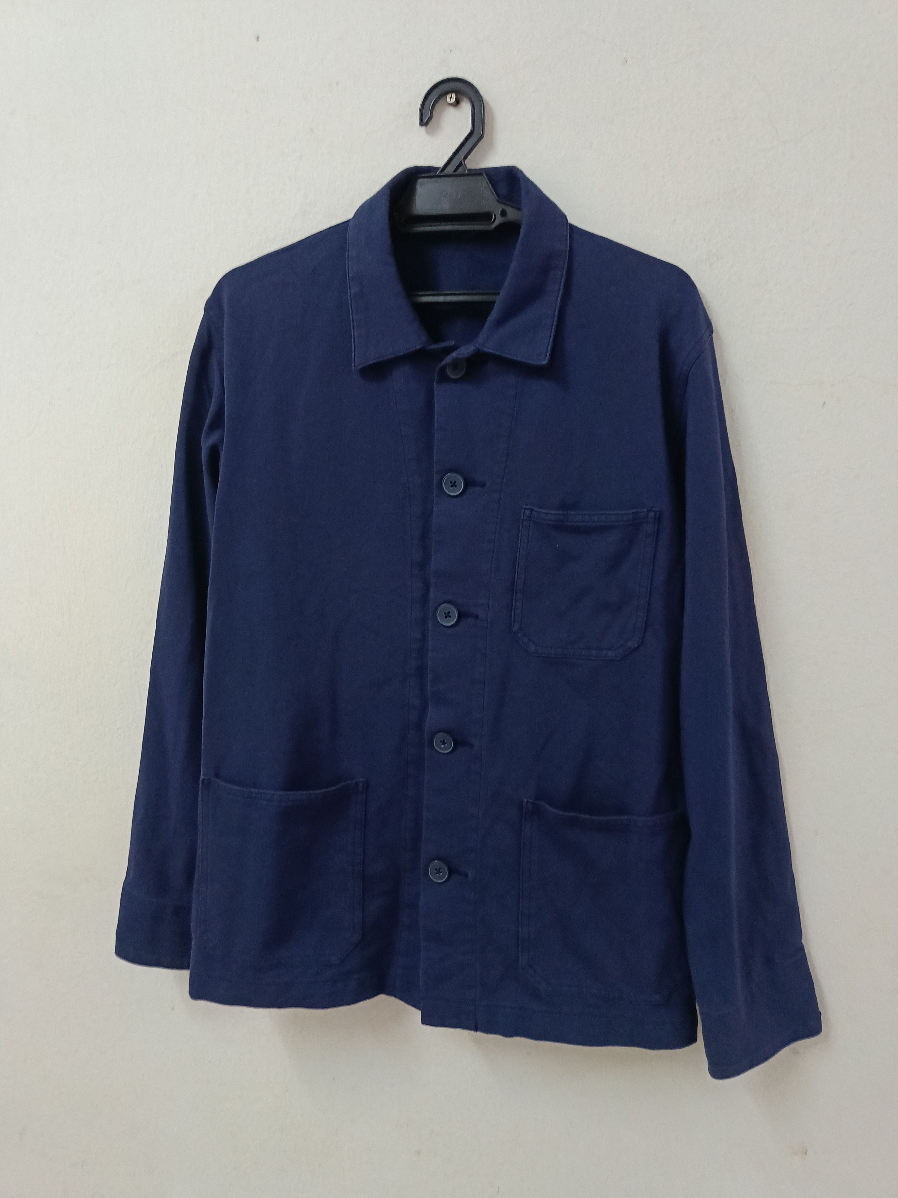 Uniqlo Indigo Chore Jacket - 2