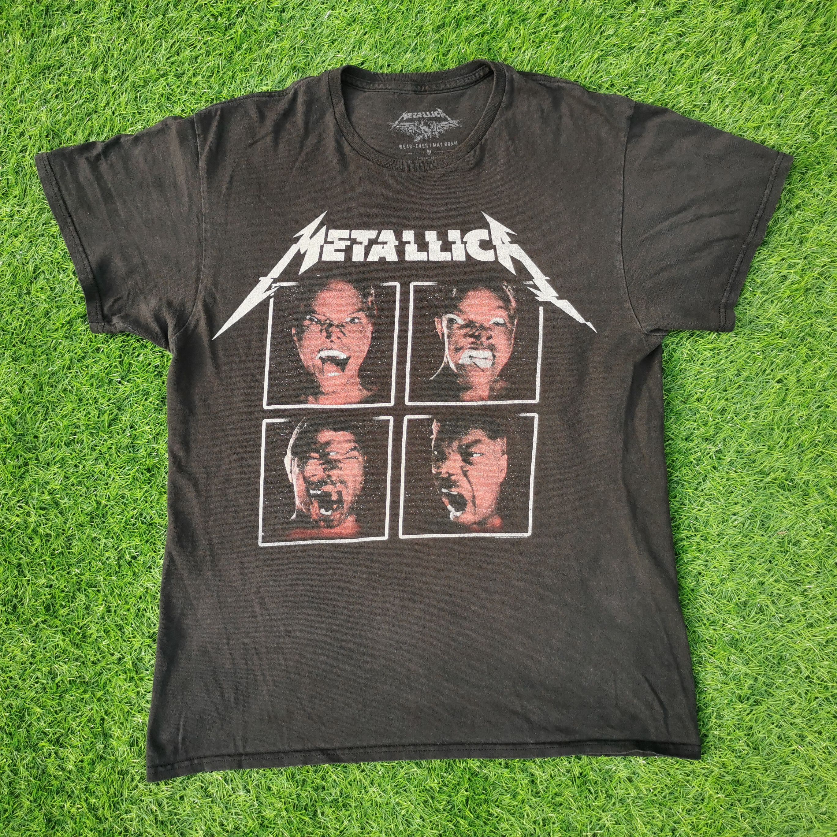 Vintage Metallica World Wired Tour Metal Band Tshirt - 1