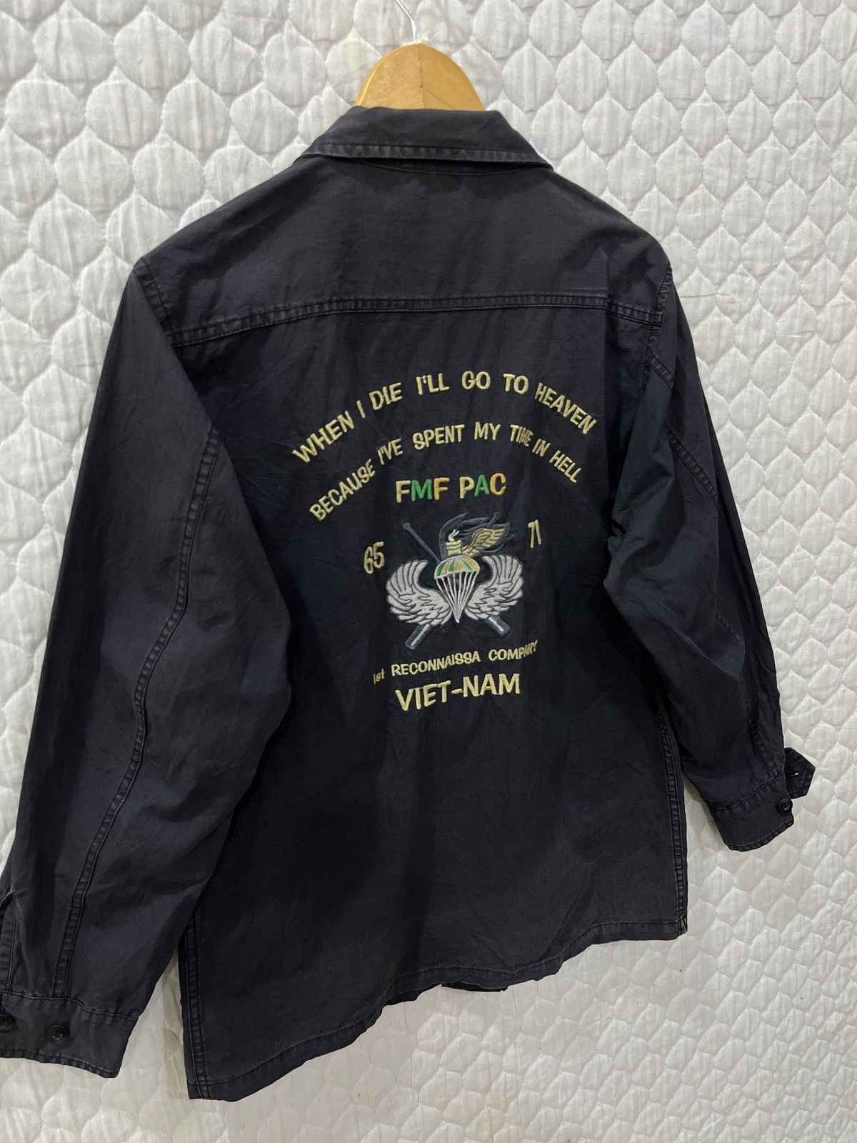 Military - (Zzzz)🔥🔥RARE AVIREX US ARMY NAM WAR JACKET - 5