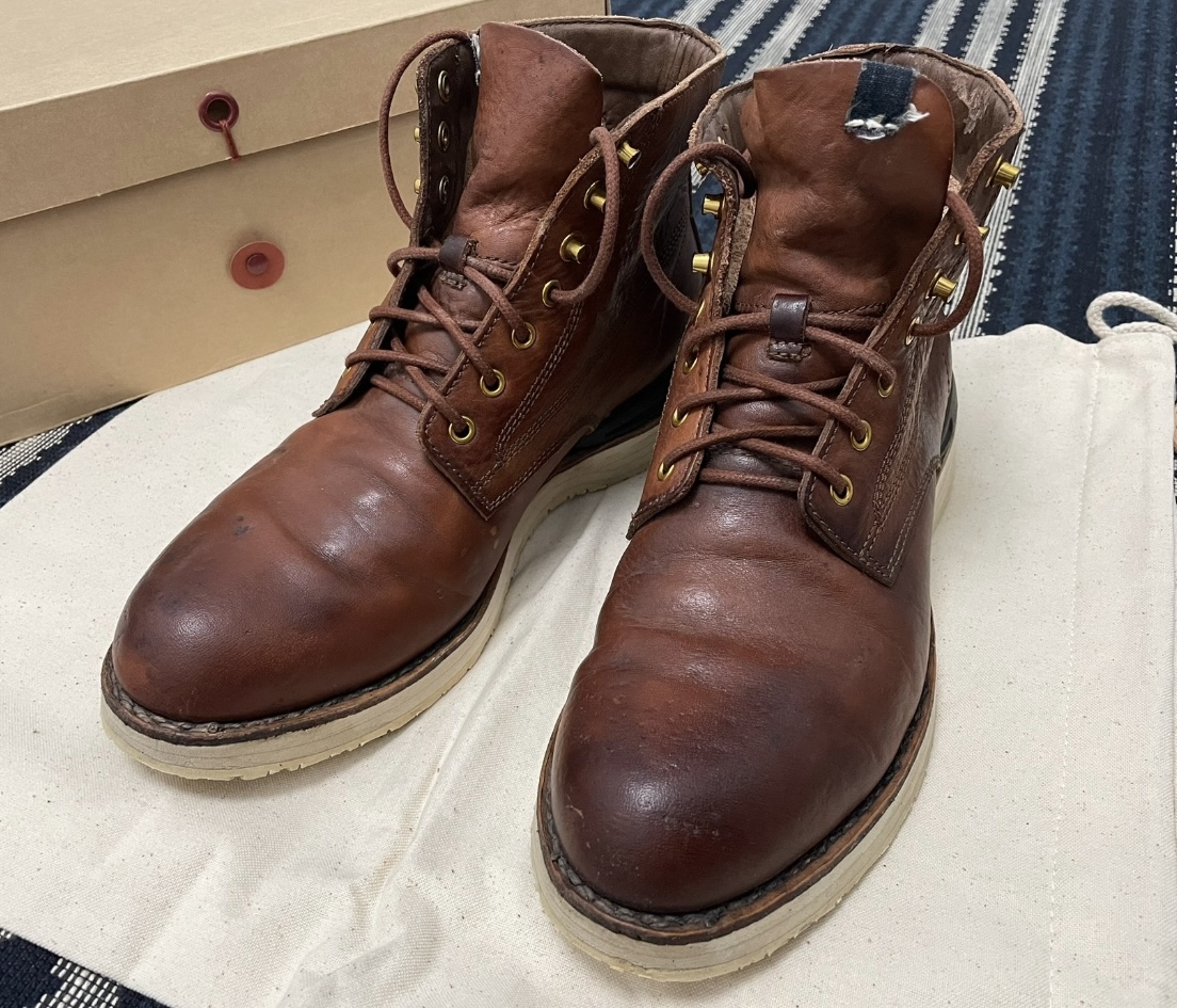 visvim 21aw ICT virgil boots mud  - 3