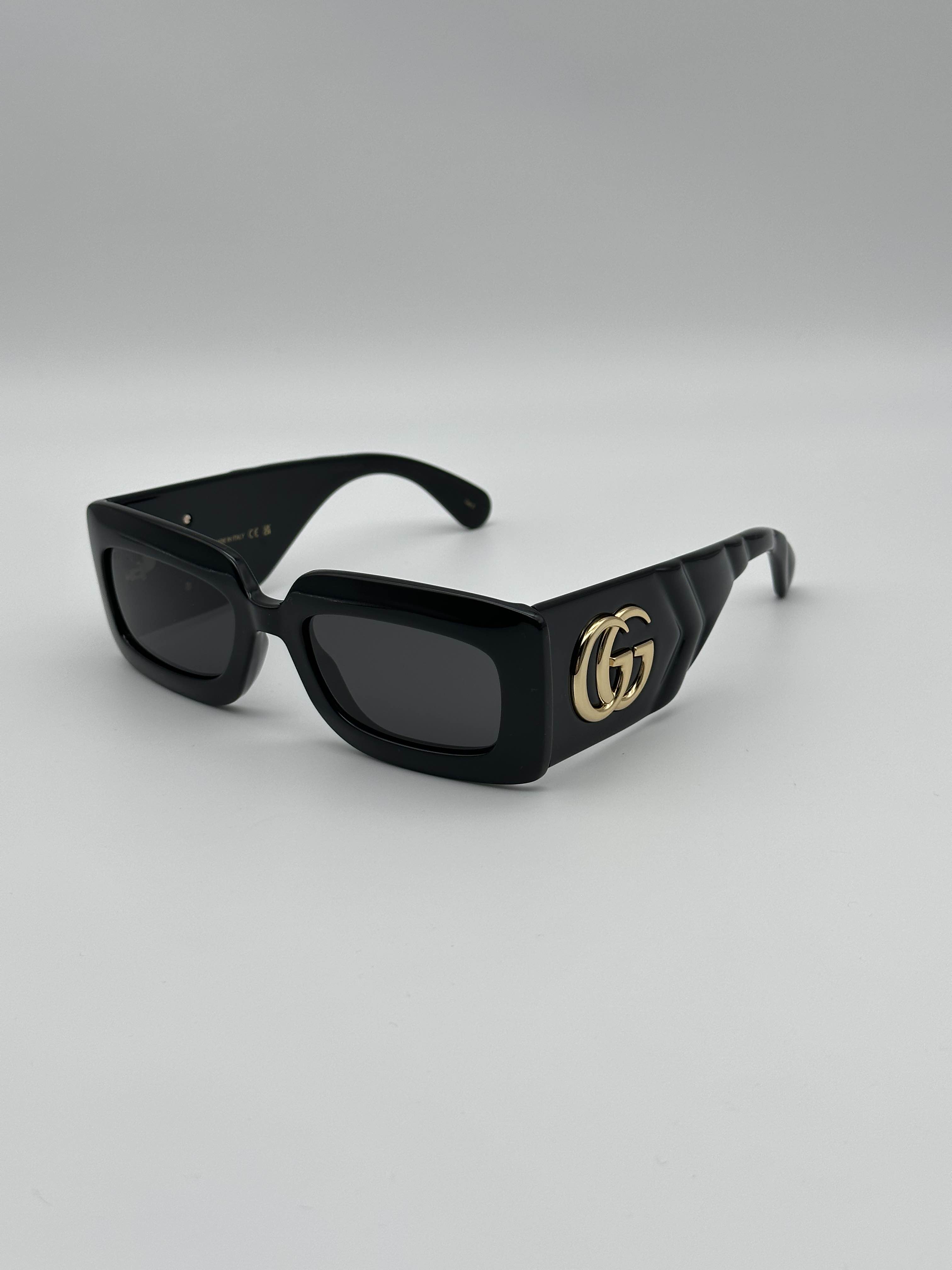 BRAND NEW GUCCI GG0811S 001 Black/Grey Unisex Sunglasses - 4