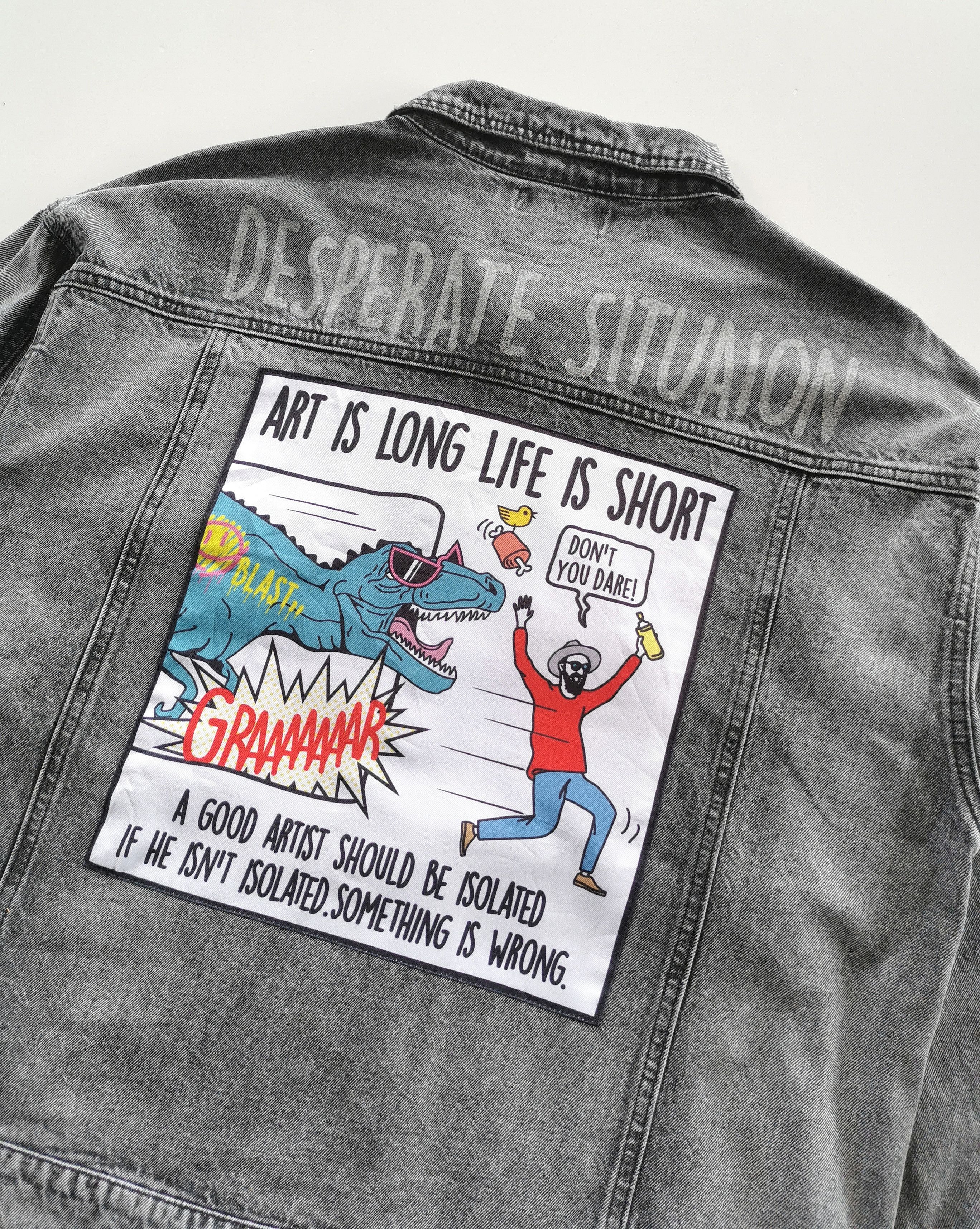 Wisdom Brand - Wisdom Desperate Situaion Patches Denim Jackets - 10