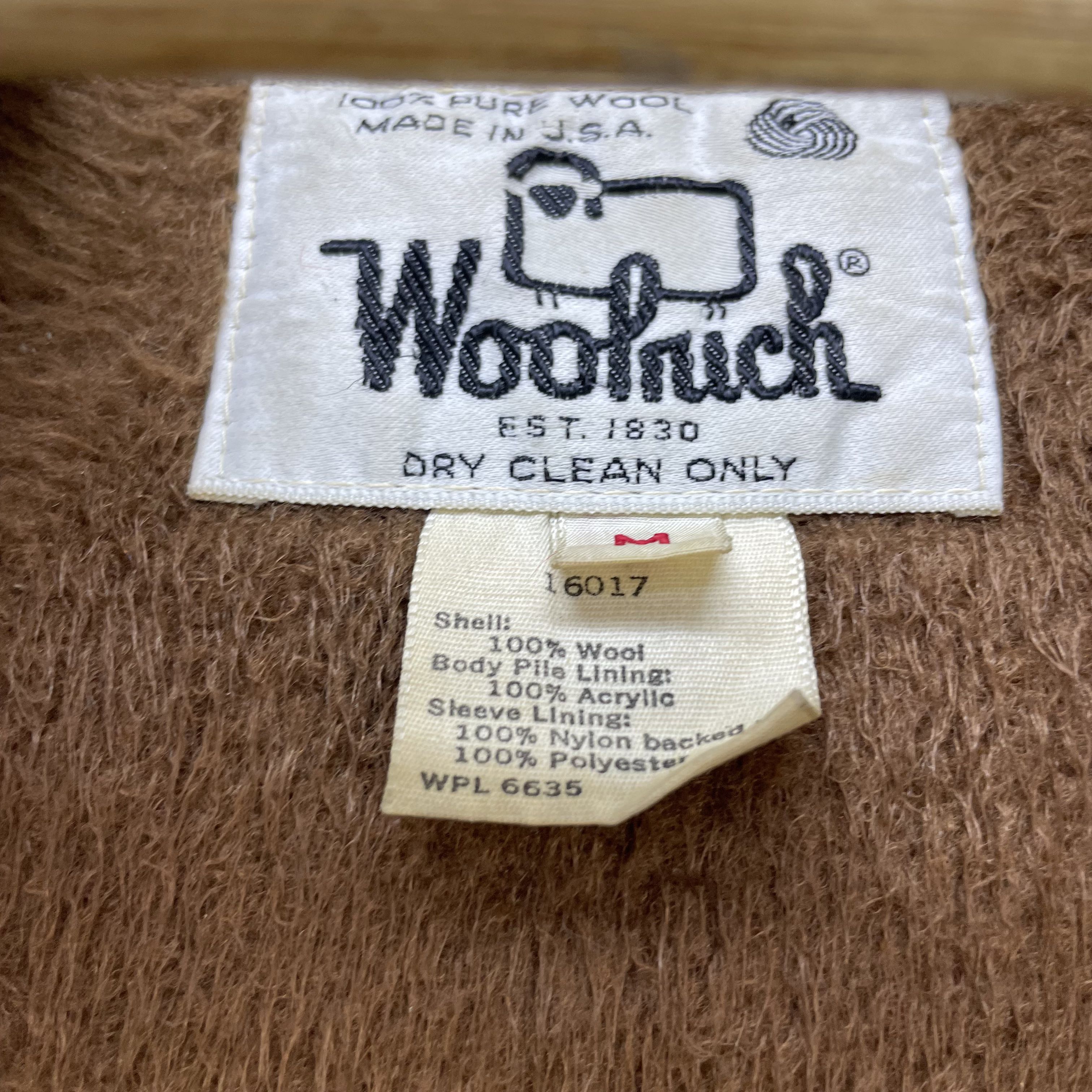 Vintage 60s Wool Rich Made In Usa Pure Wool Checked Warm Jacket - 9
