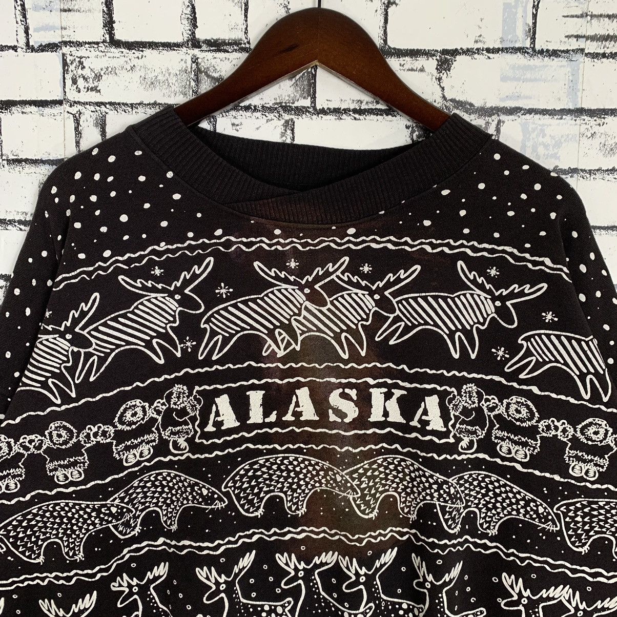 Vintage Design For The Alaska Lifestyle Sweatshirt - 2