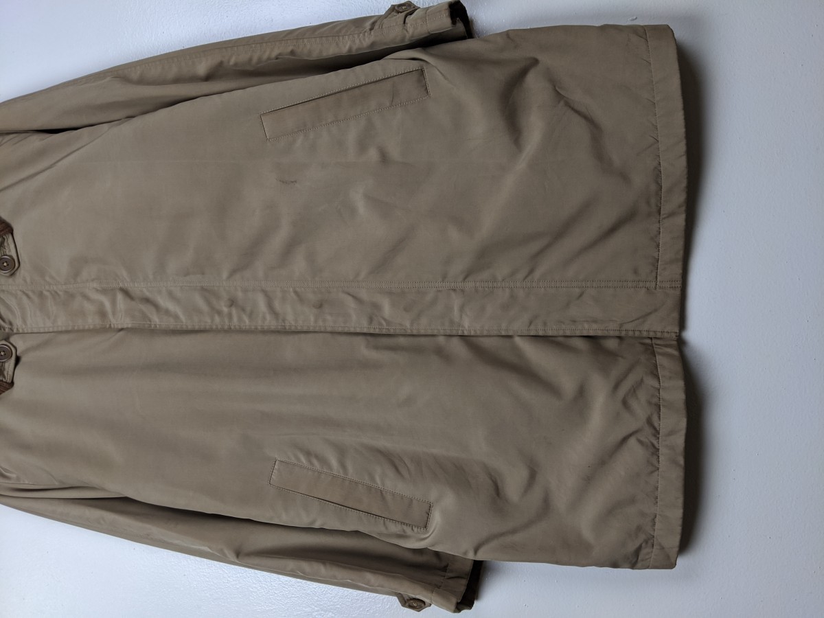 Chaps - Ralph Lauren Trench Coat Long Jacket - 3