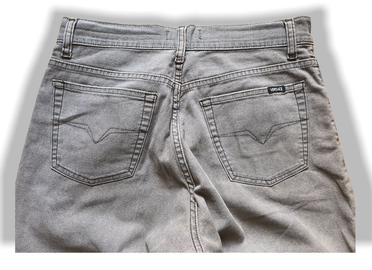 VINTAGE VERSACE BAGGY DESIGN JEANS COUTURE ITALY - 12