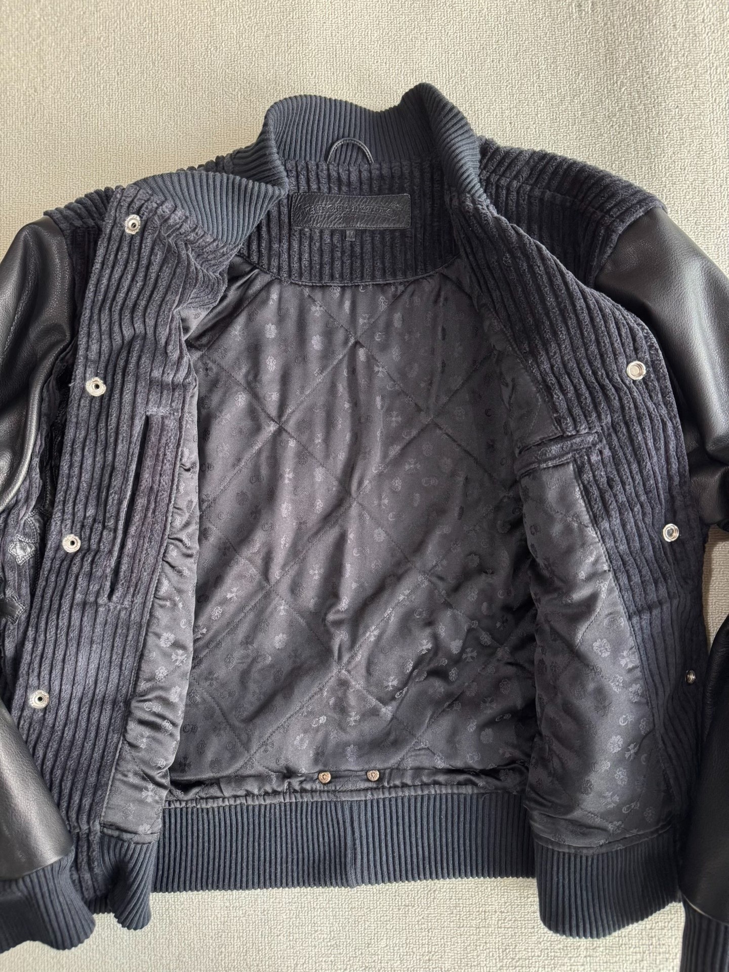 Chrome Hearts Chrome hearts mattyboy red lips corduroy jacket