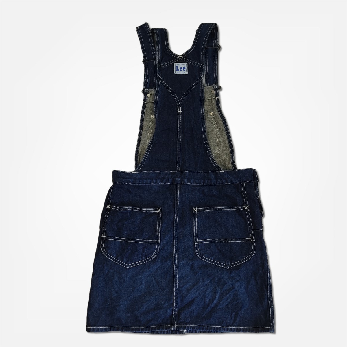 Lee - Vintage Lee Union Made Worker Denim Dungarees Sleeveless - 2