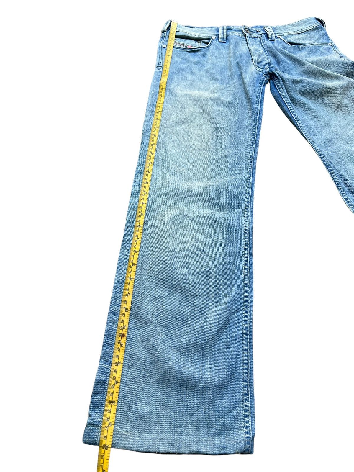 Vintage Distressed Diesel Industry Wide Jeans 32x30 - 12