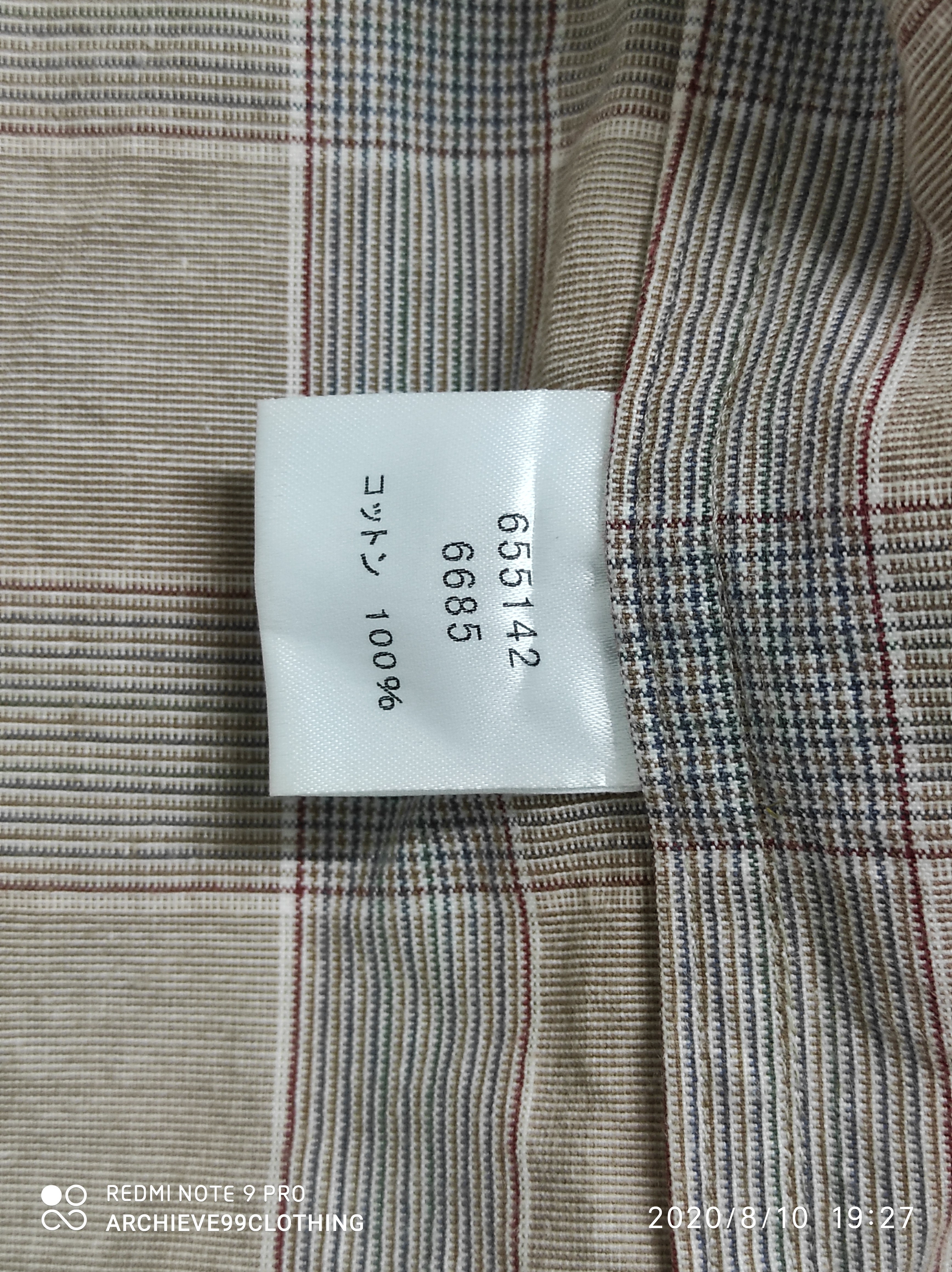 Harrington gingham check plaid Jacket - 4