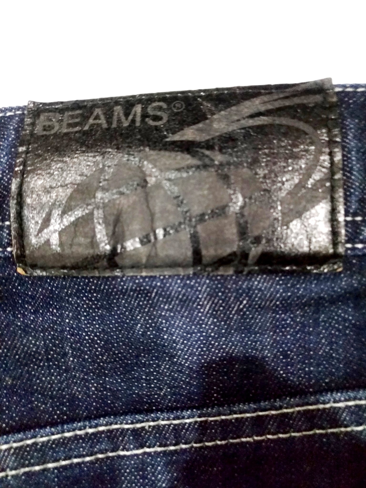 RARE! BEAMS HEART SKINNY DENIM - 7