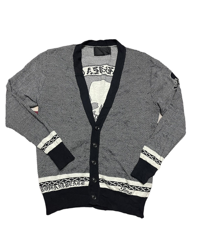 Skulls - Roen cardigen sweater skull design - 1