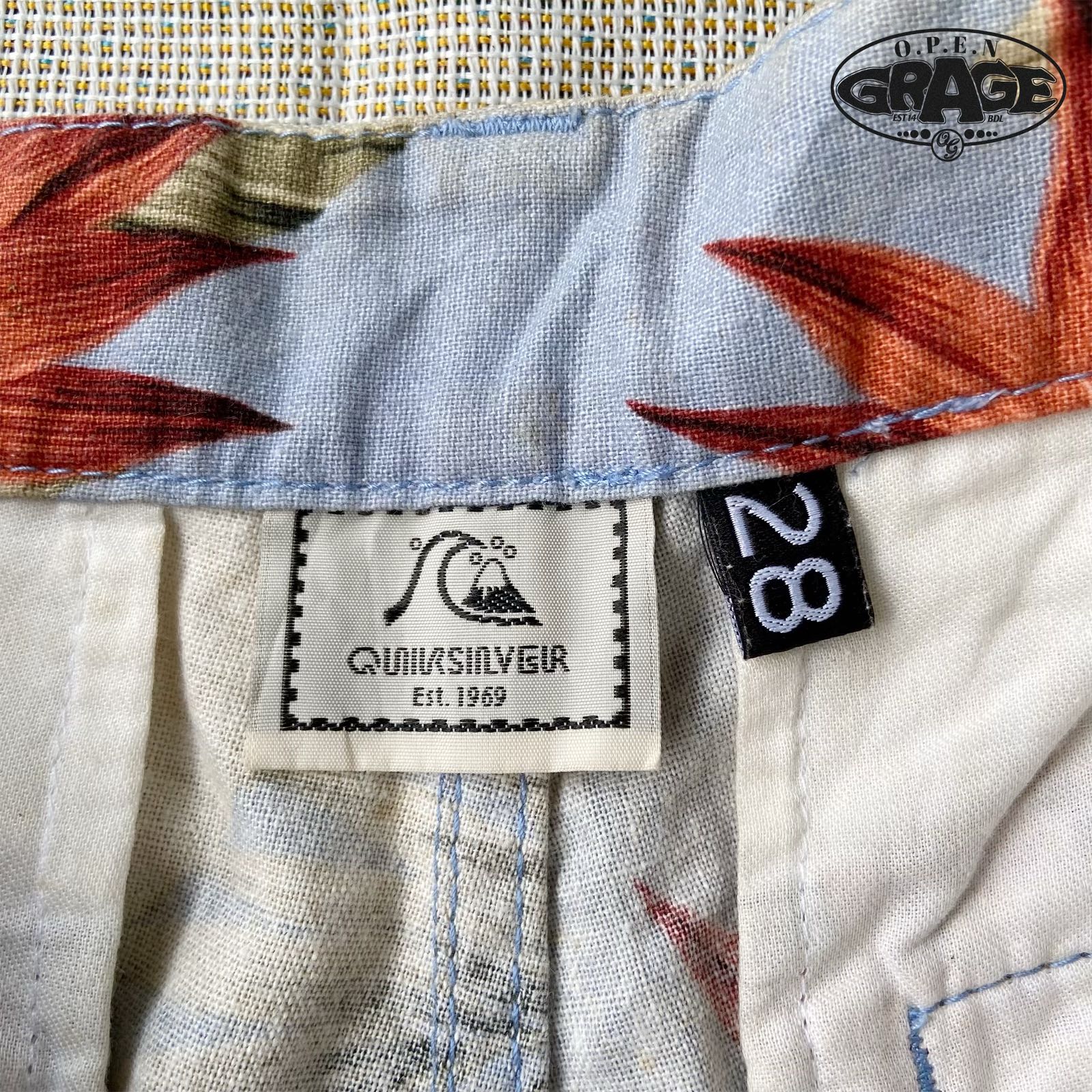 Vintage QUIKSILVER SUMMER PANTS SHORT - 2