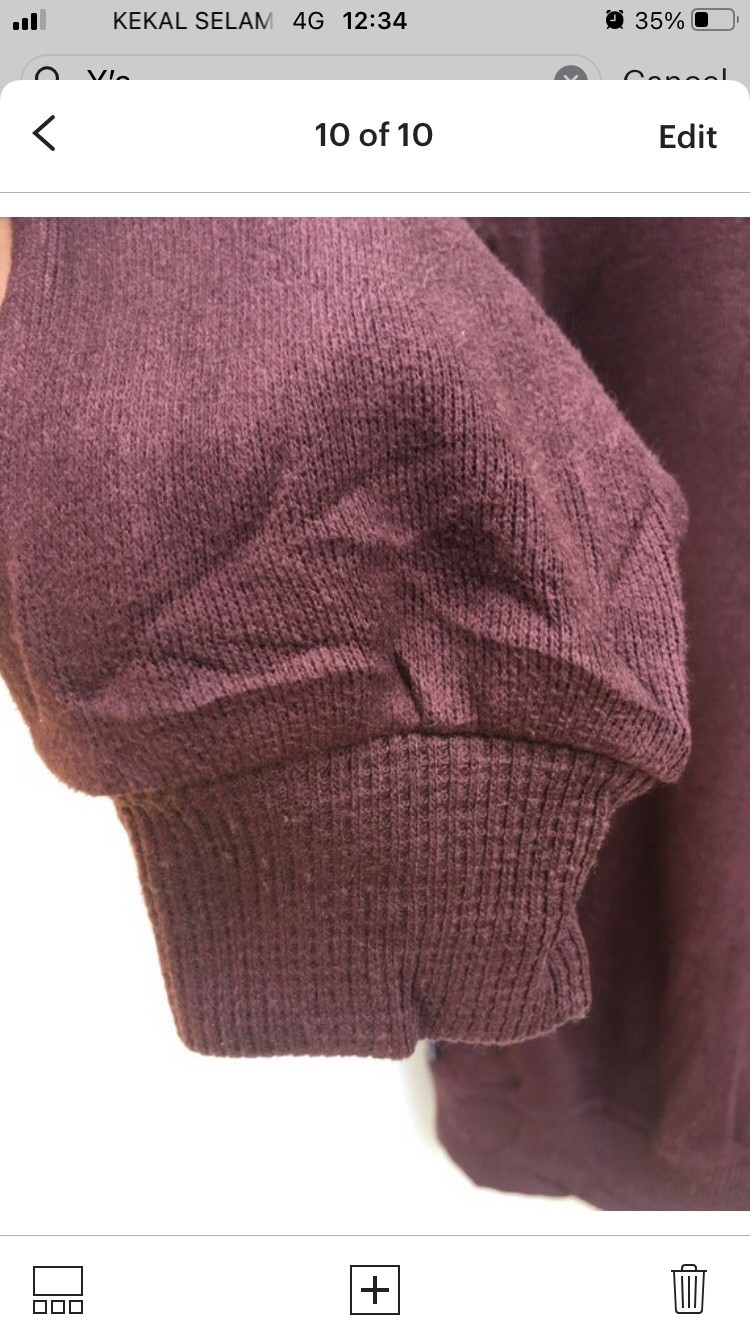 Vintage - Vintage SACSNY Y’SACCS By Yohji Yamamoto Embroided Spellout Sweatshirt - 10