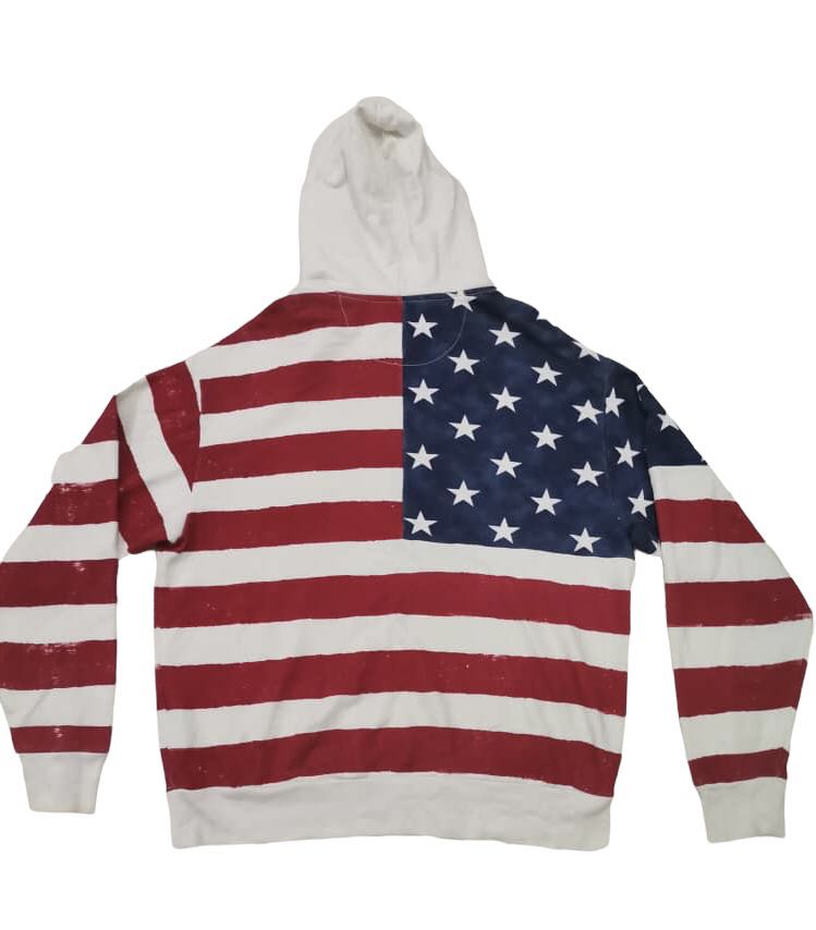 Gap X Balmain American Flag Hoodie